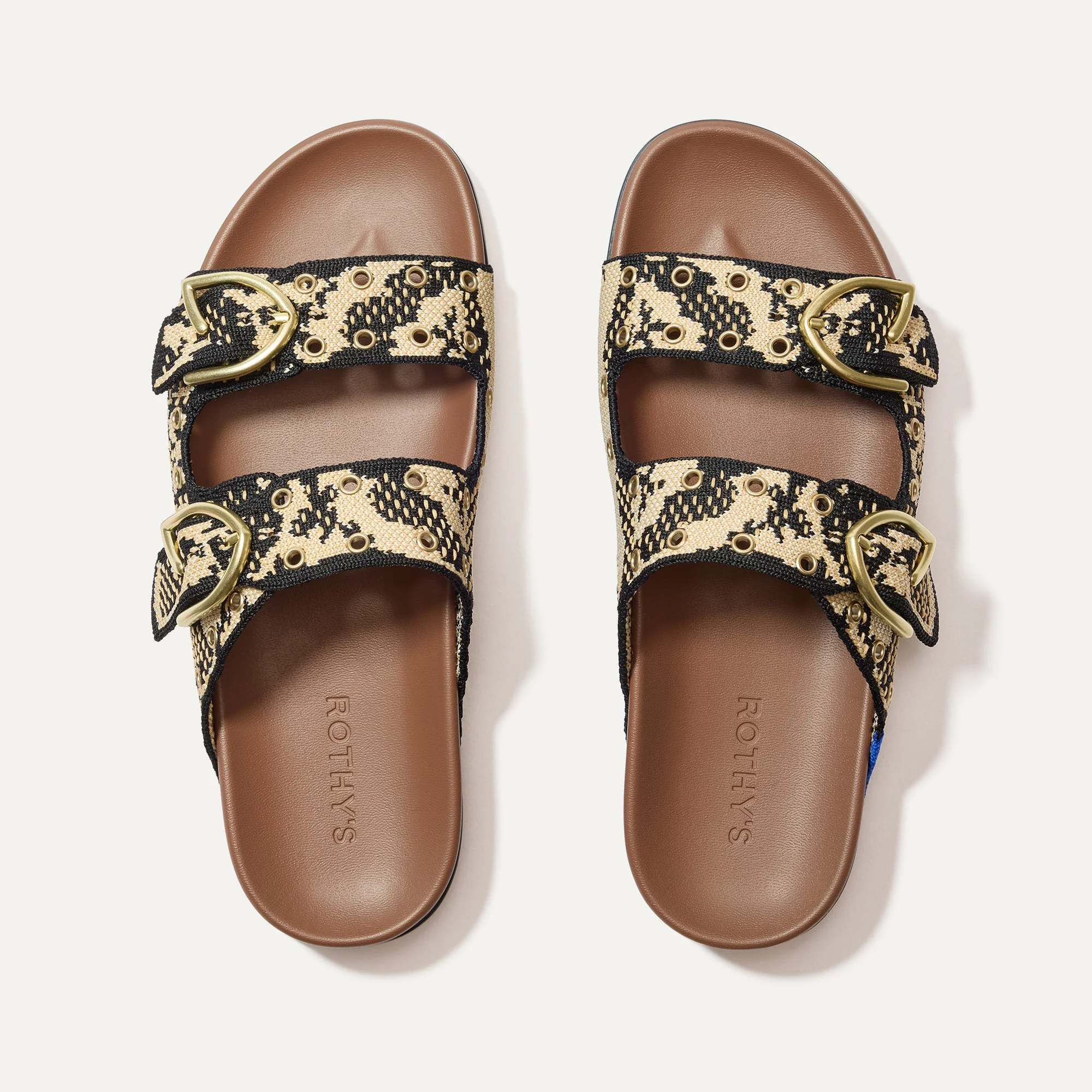 The Buckle Slide - Eyelet Bouquet