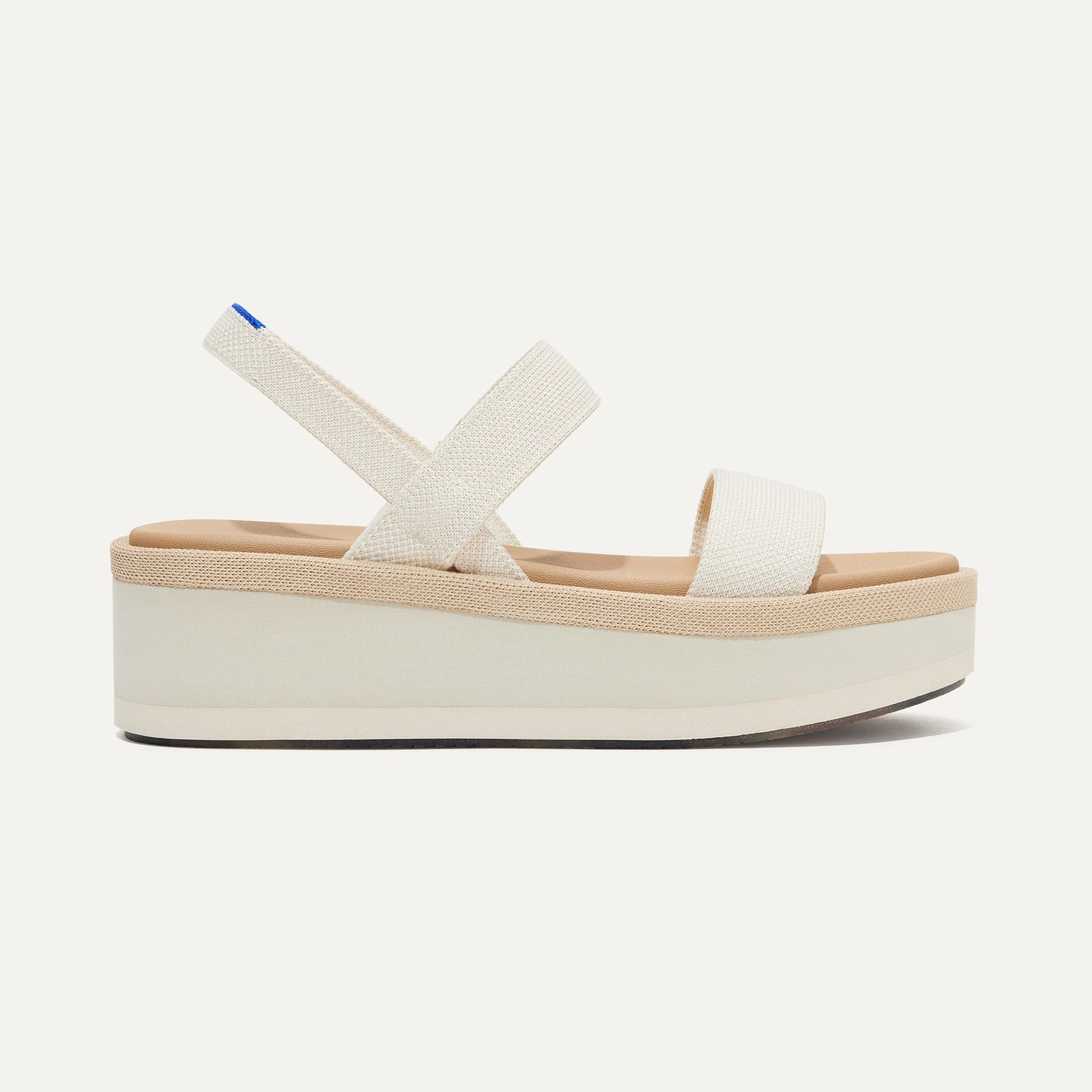 The Lightweight Wedge Sandal - Salt