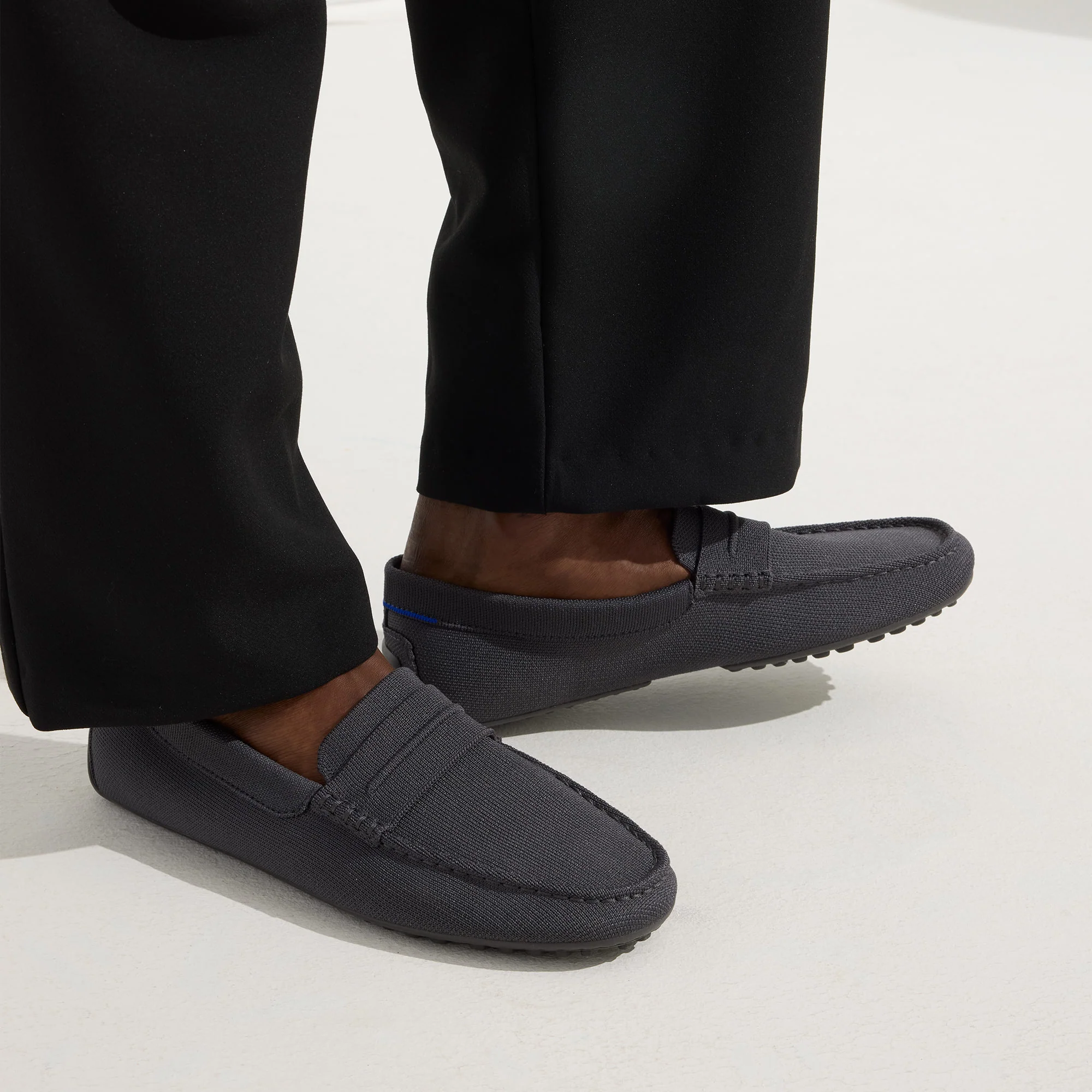 The Driving Loafer - Graphite Grey
