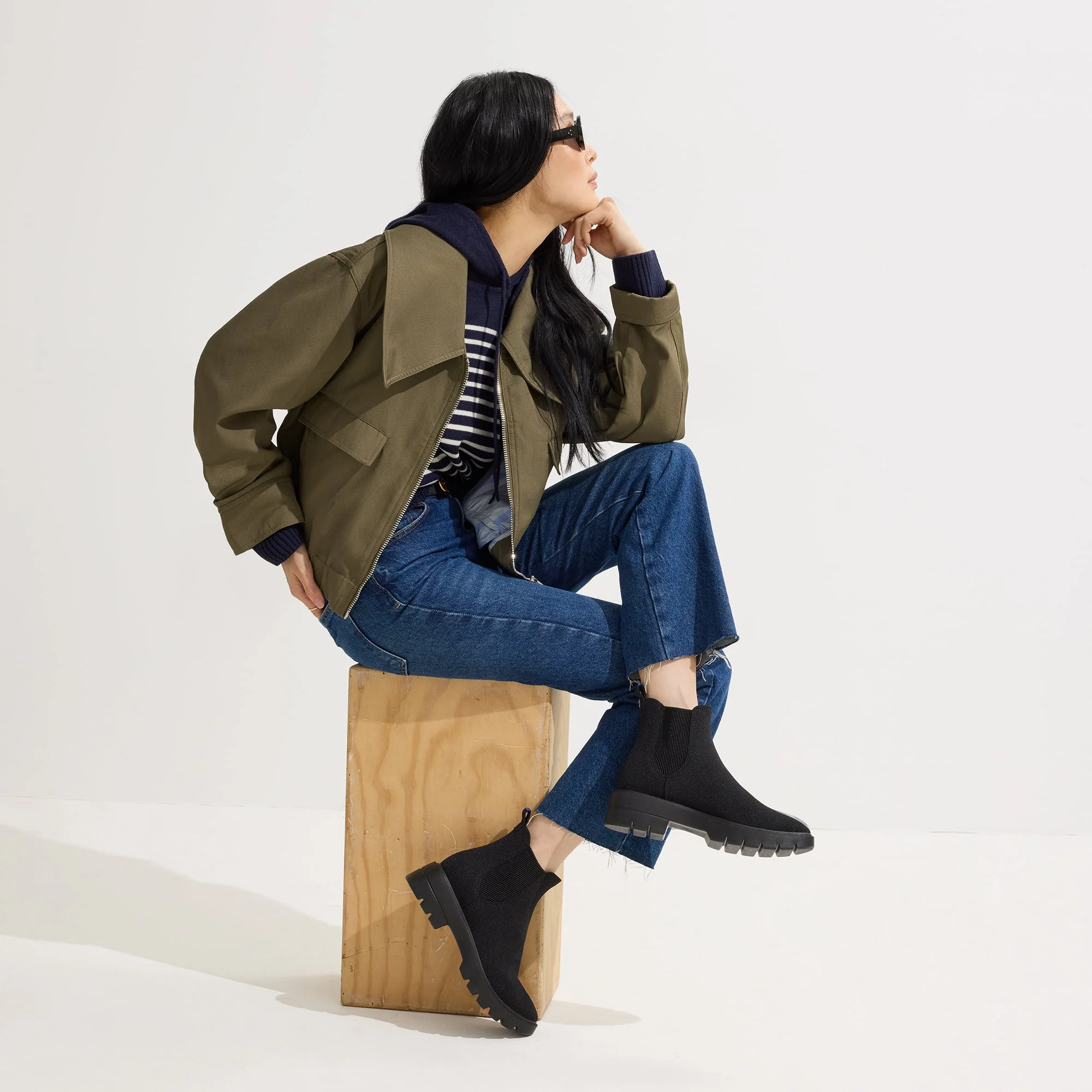 The Puddle Skipper Boot - Black