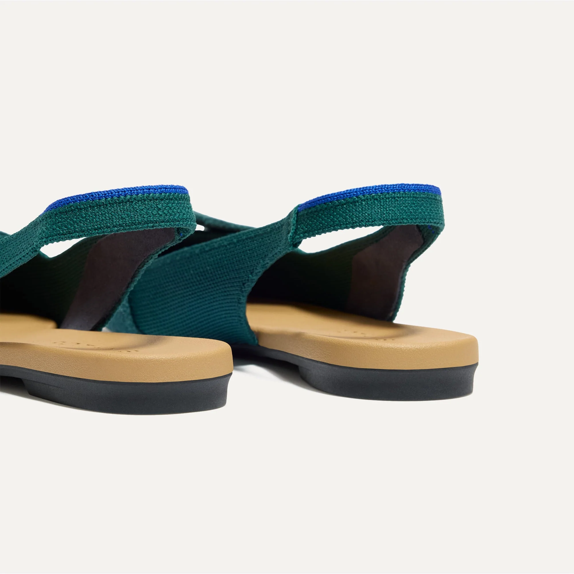 The Twist Point Slingback - Everglade