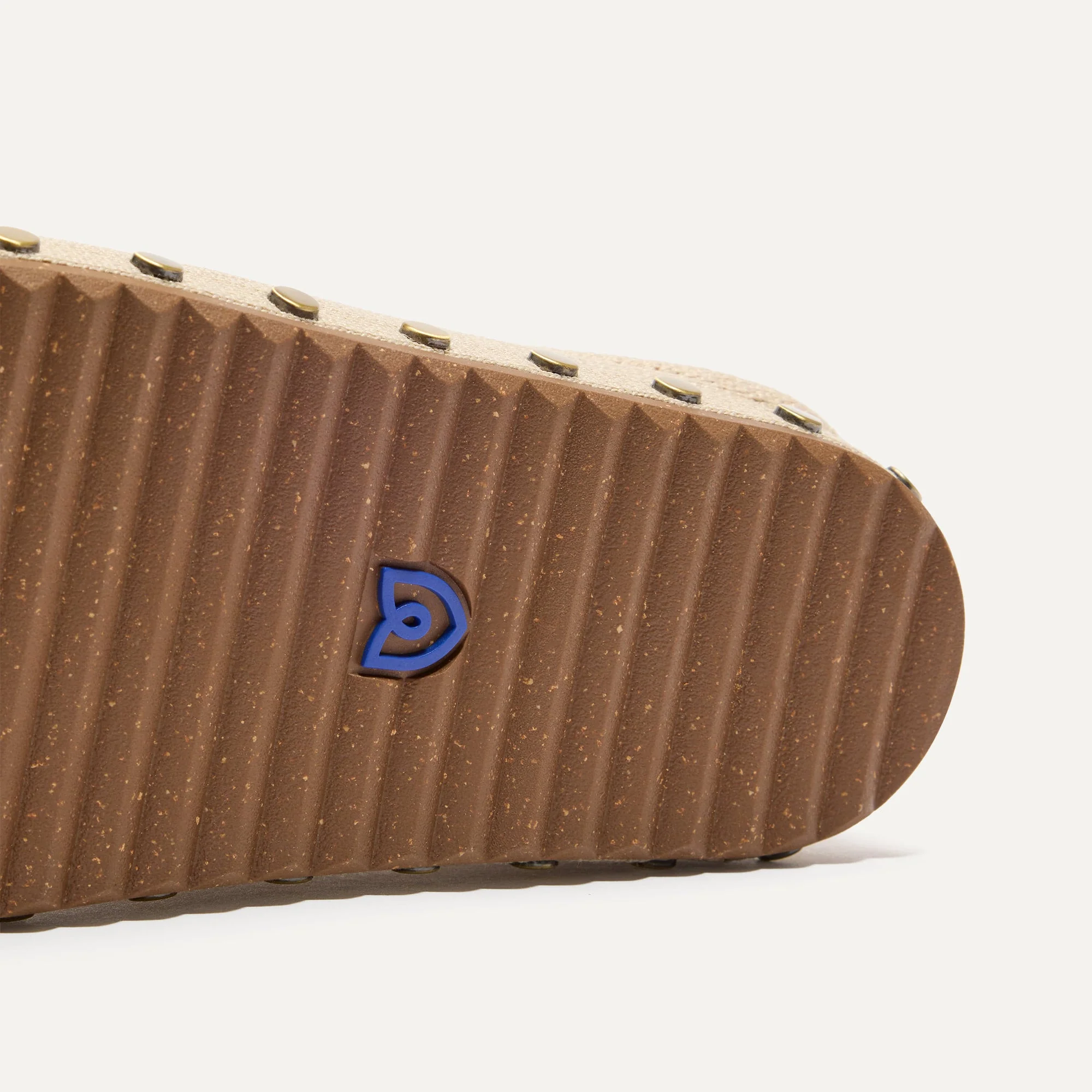 The Casual Clog - Studded Taupe