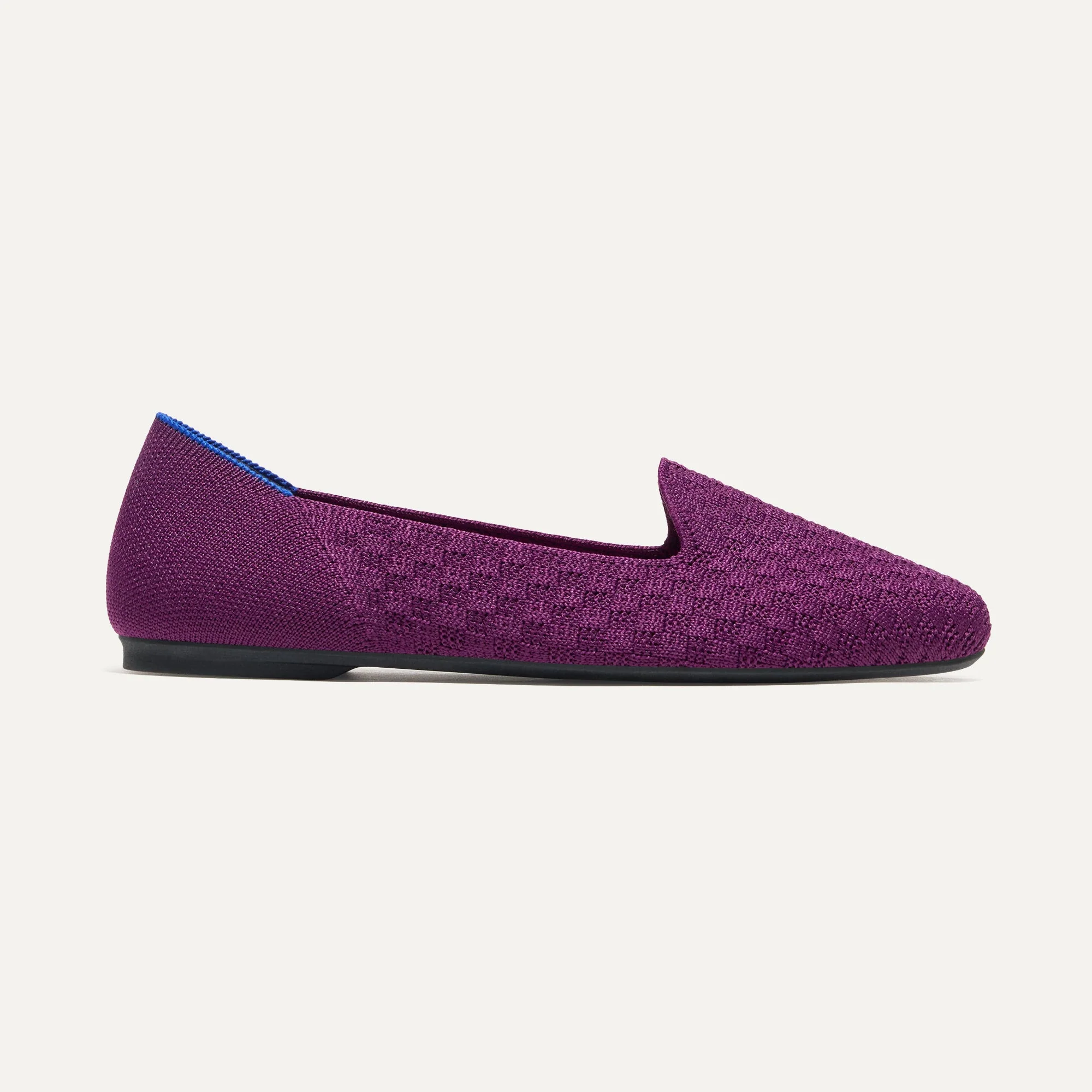 The Lounge Loafer - Plum Basketweave