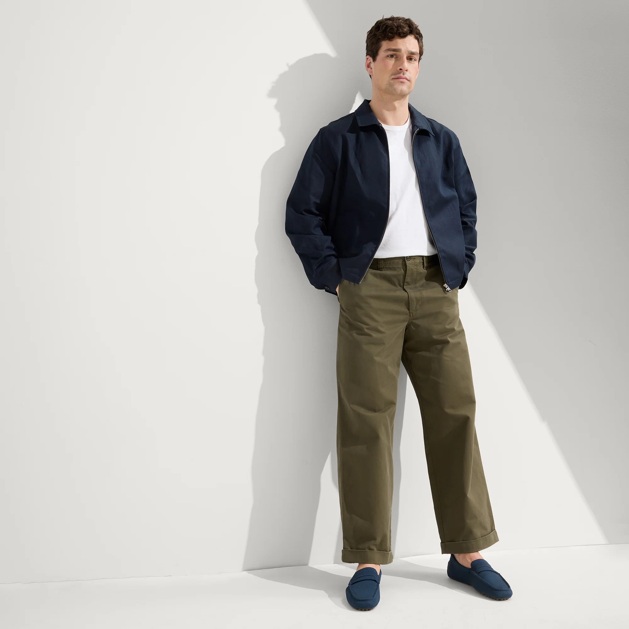 The Driving Loafer - Navy