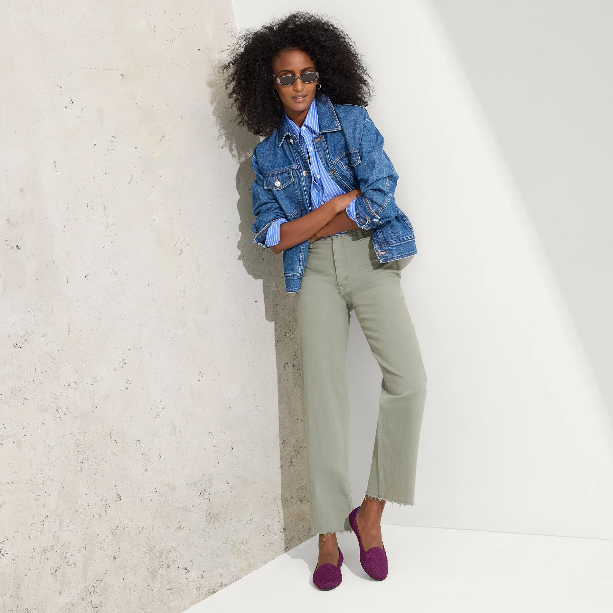 The Lounge Loafer - Plum Basketweave