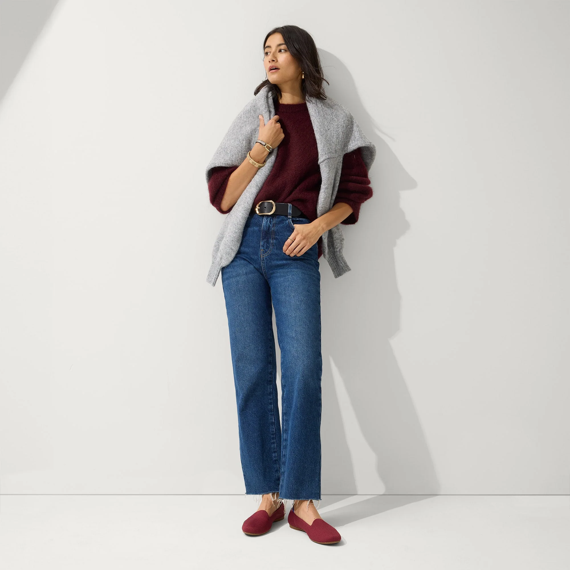 The Lounge Loafer - Cabernet