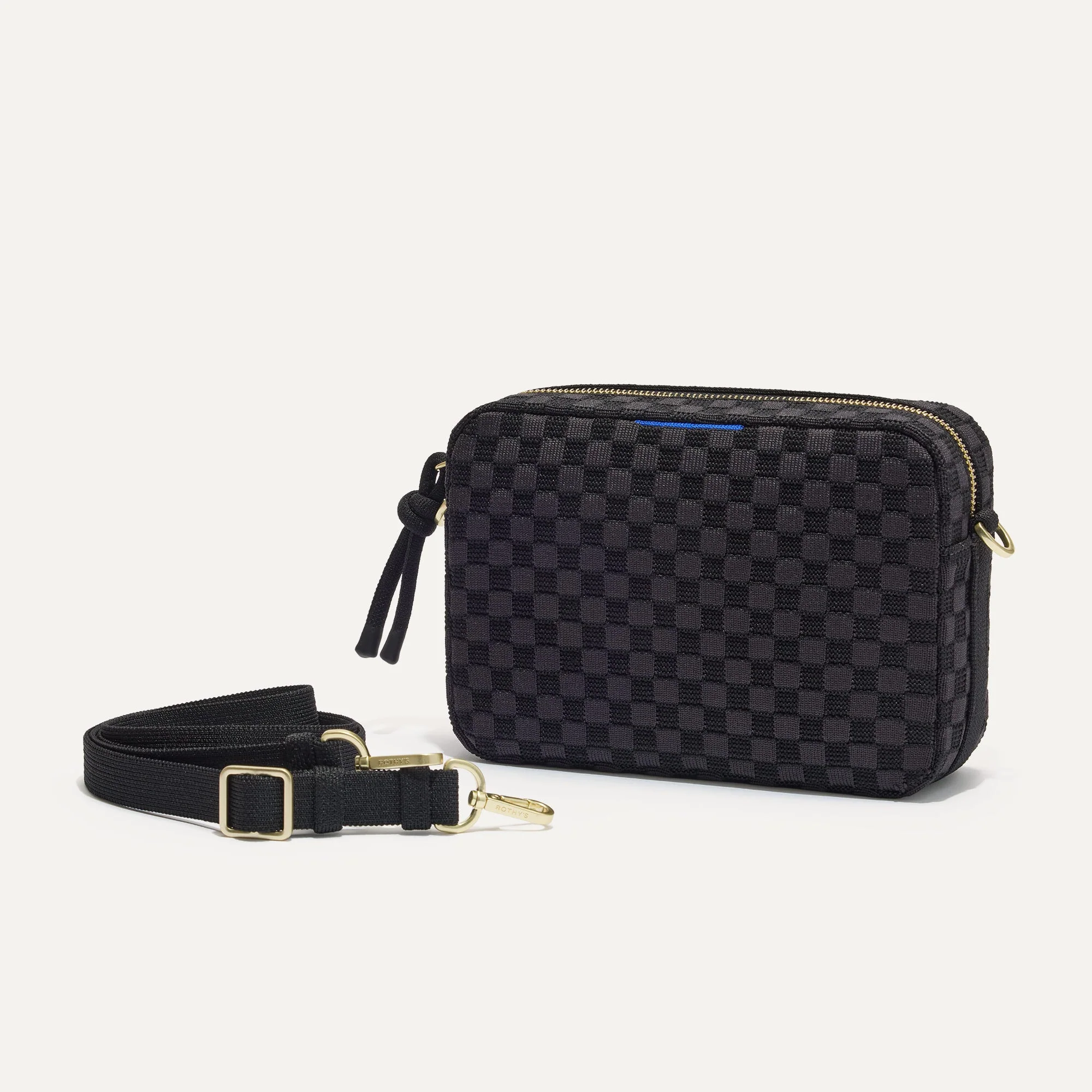 The Crossbody Camera Bag - Black Sand