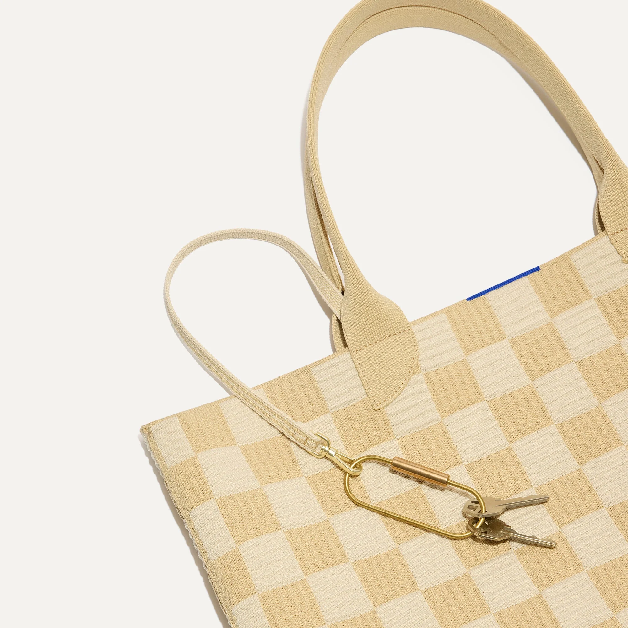 The Lightweight Tote - Checker Sand