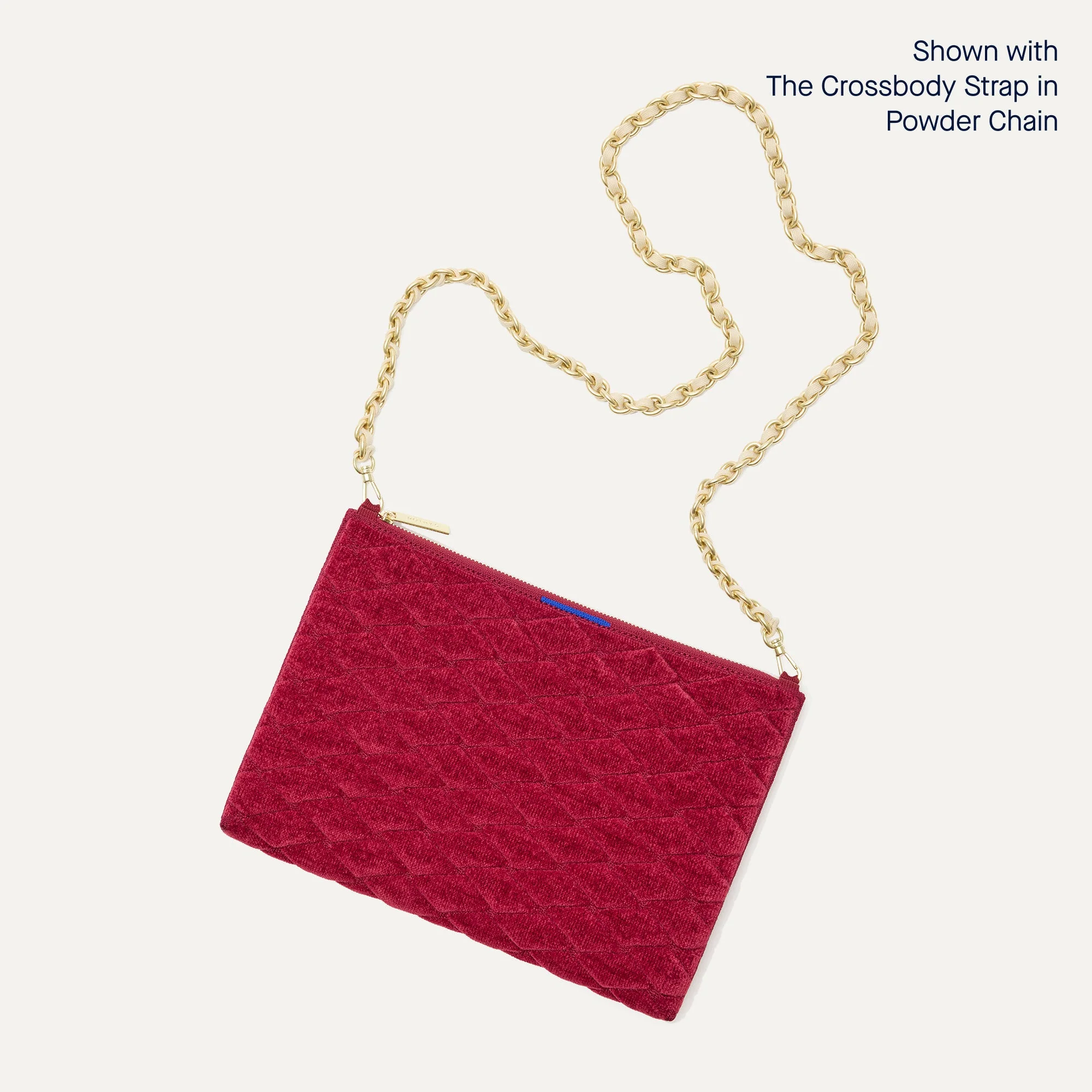 The ReVelvet™ Convertible Clutch - ReVelvet™ Ruby Quilt