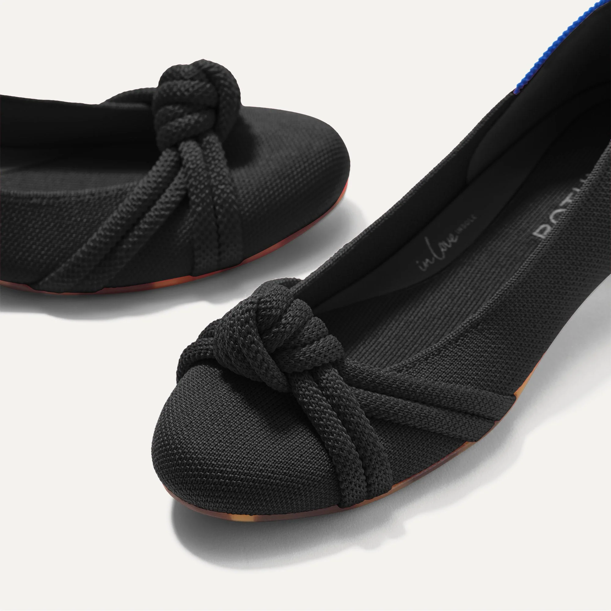 The Knot Ballet Flat - Black