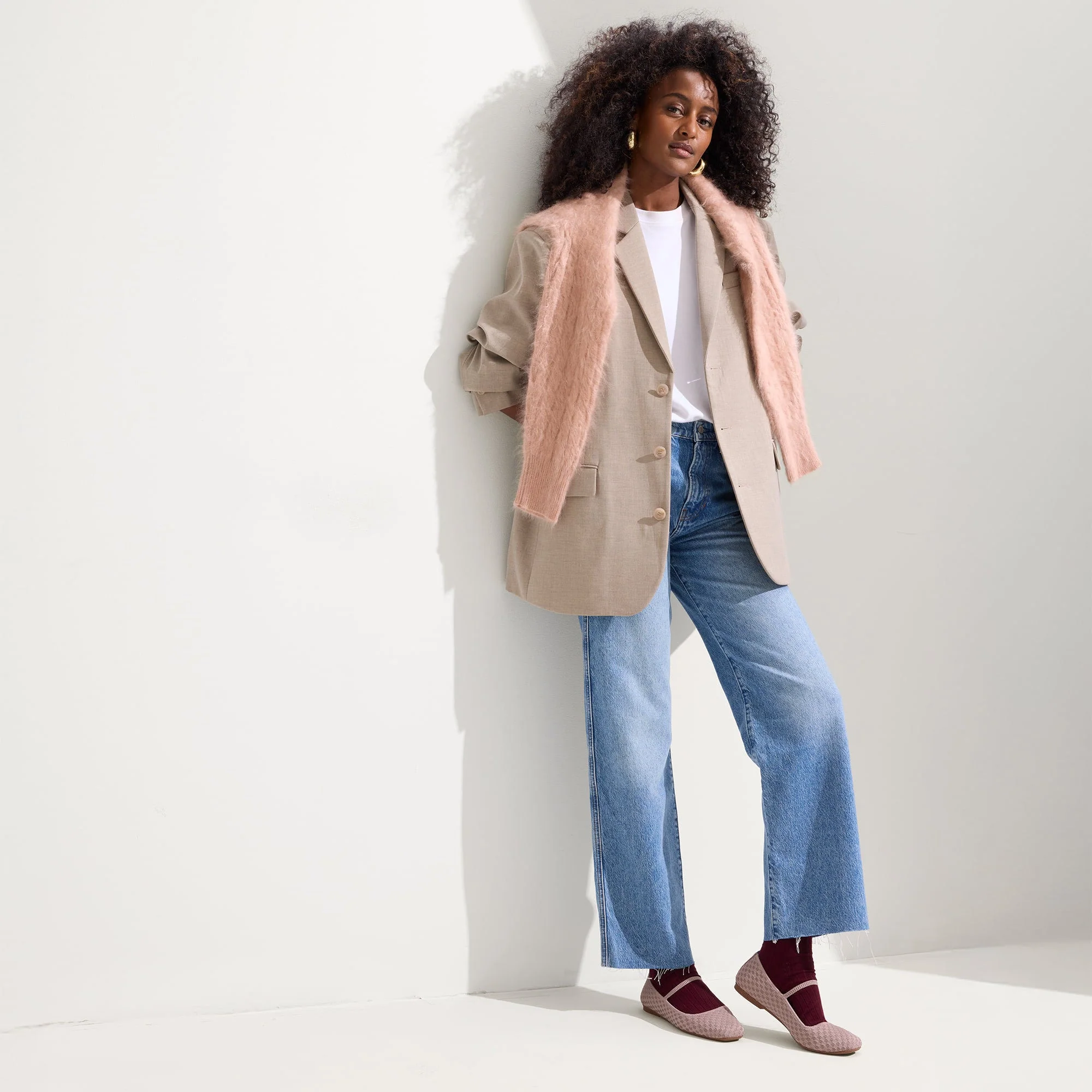 The Max Square Mary Jane - Dusty Lilac Basketweave