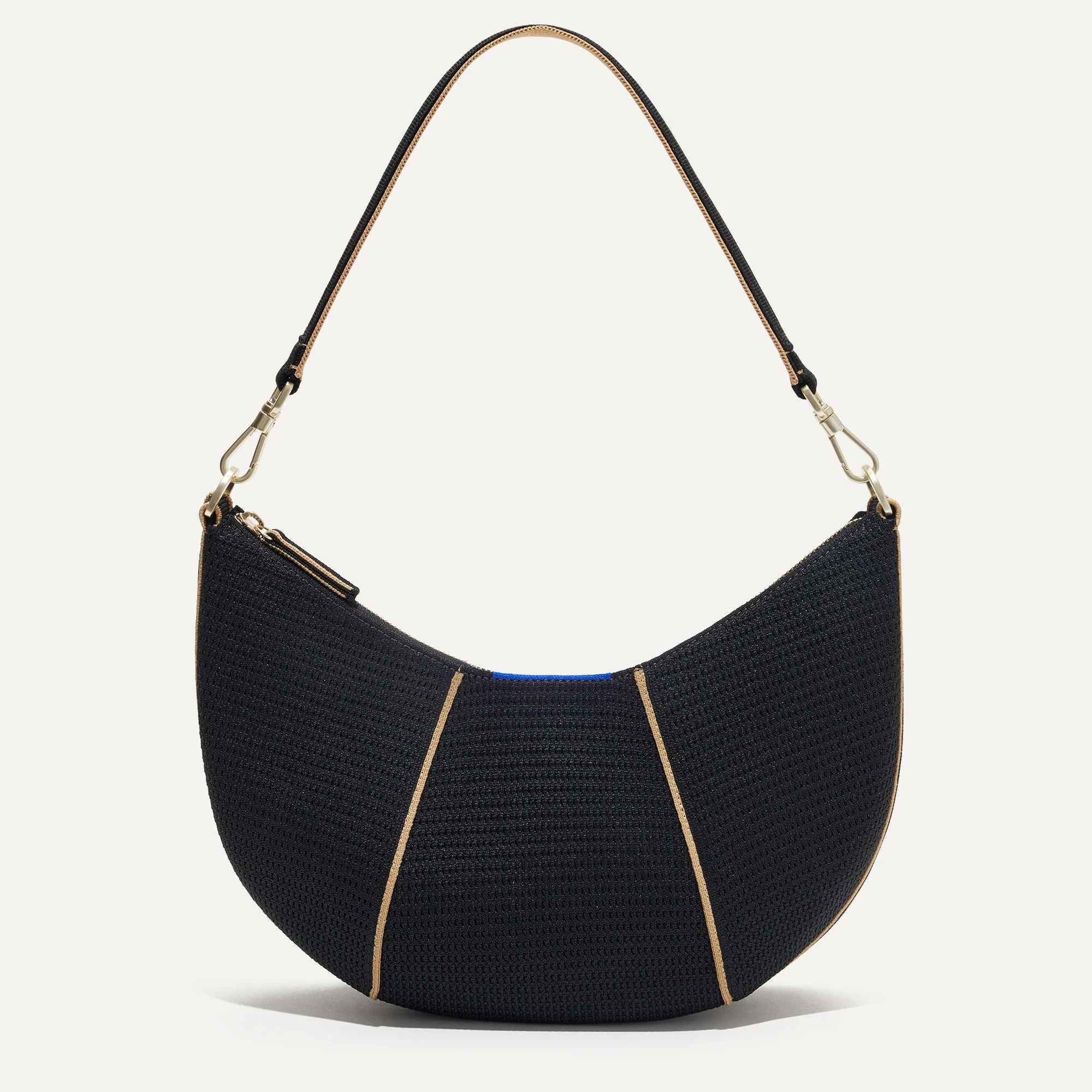 The Crescent Bag - Black.
