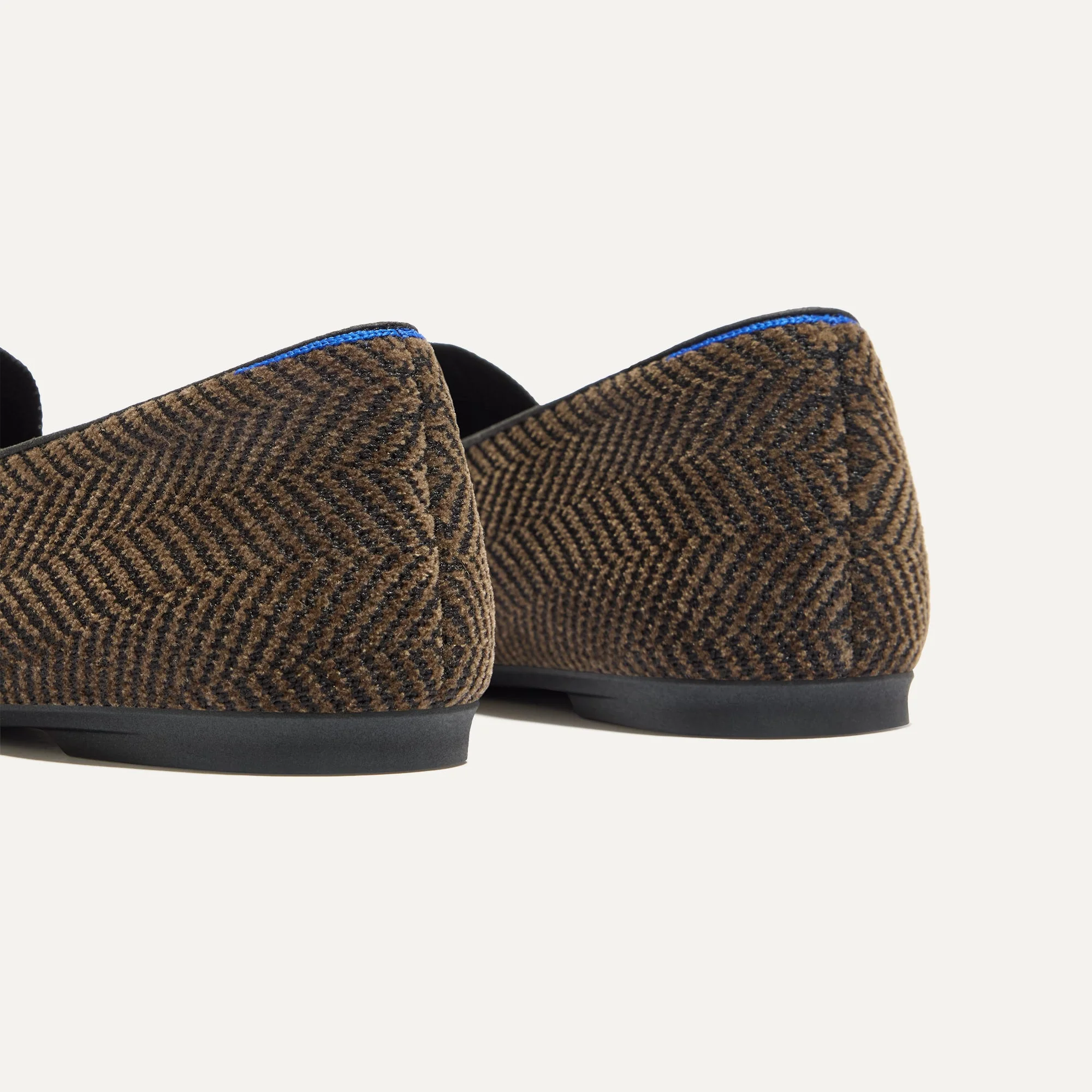 The ReVelvet™ Double Bit Loafer - ReVelvet™ Dark Herringbone