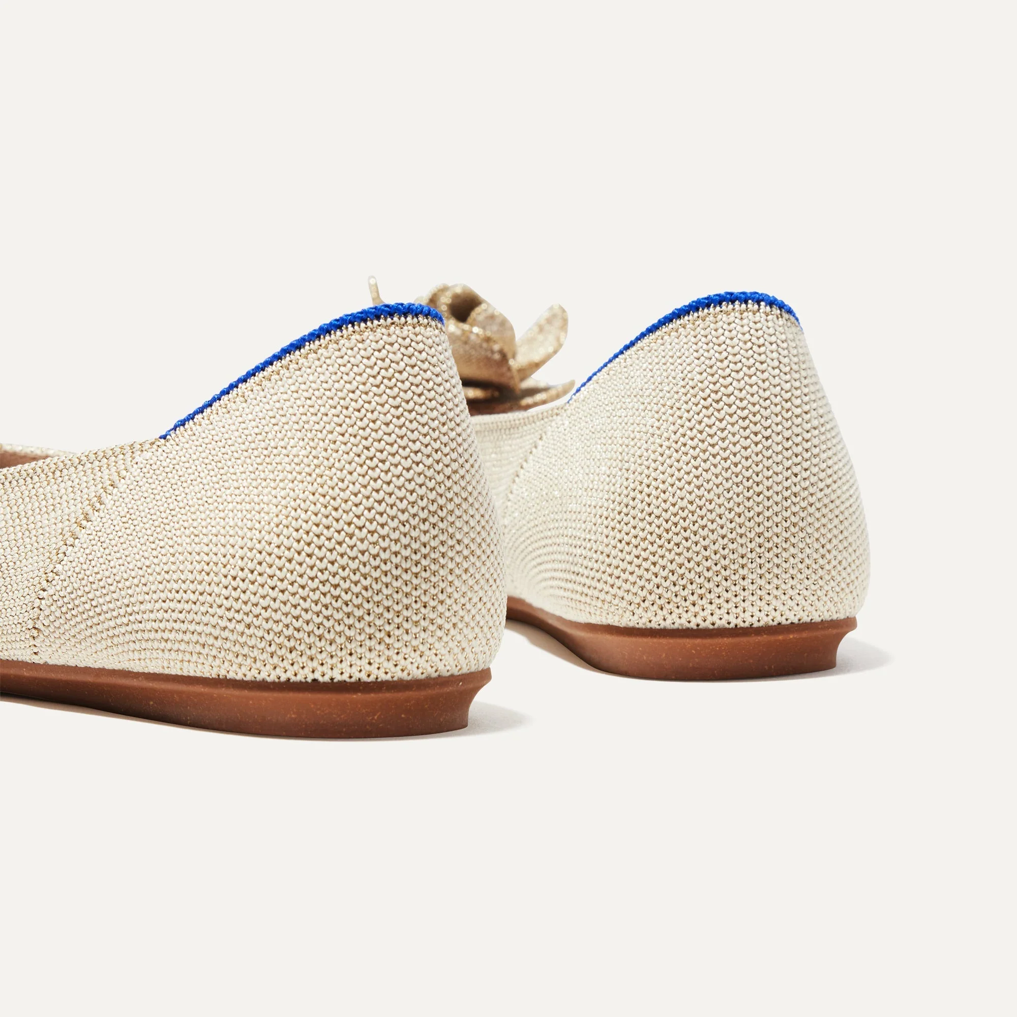 The Petal Square - Light Gold Metallic