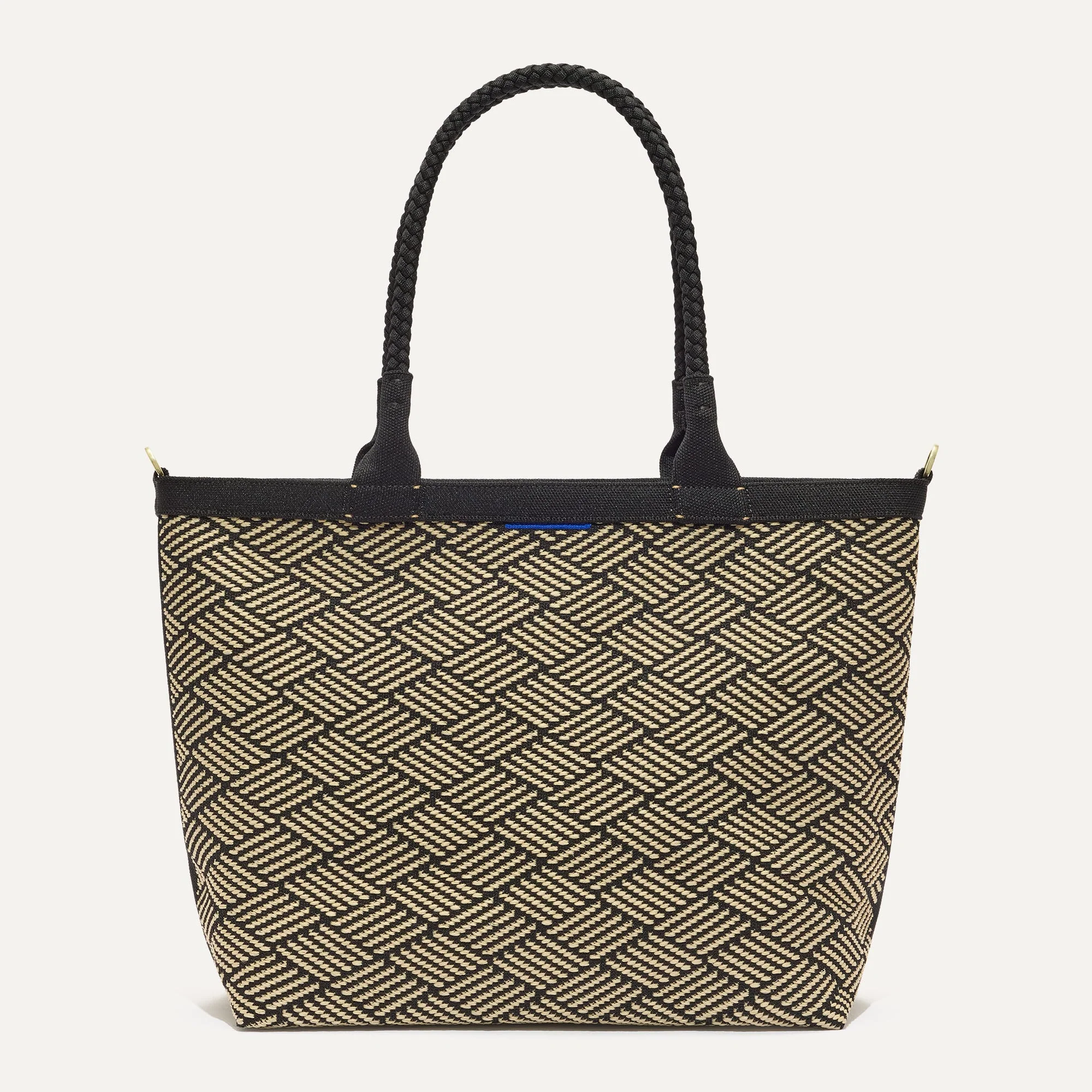 The Lightweight Zip Tote - Polar Zig Zag