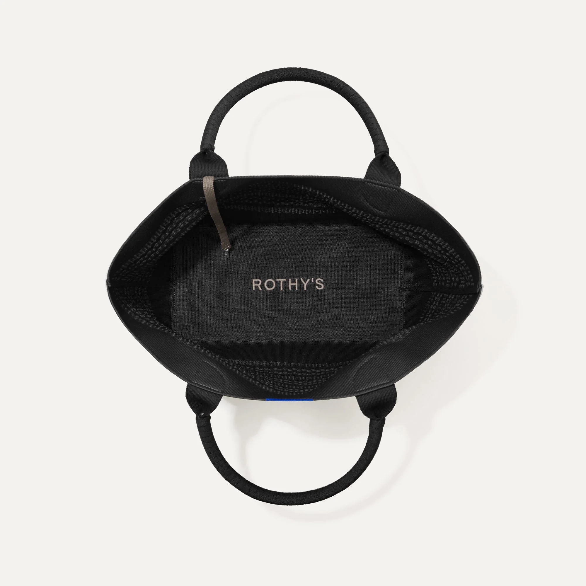 The Lightweight Tote - Black Crochet