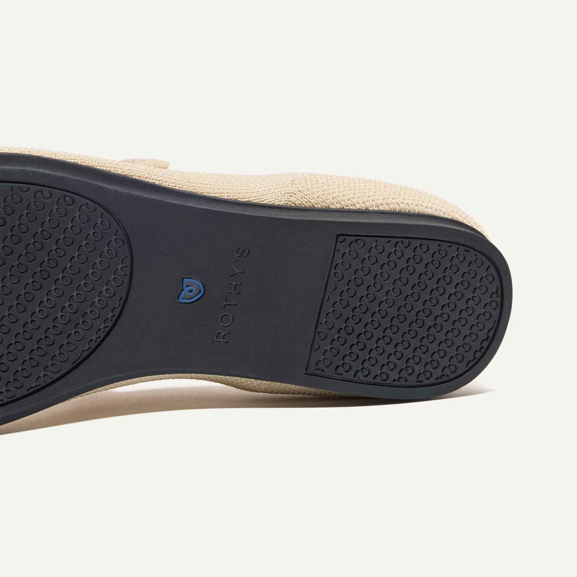 The Square Mary Jane - Cream Captoe