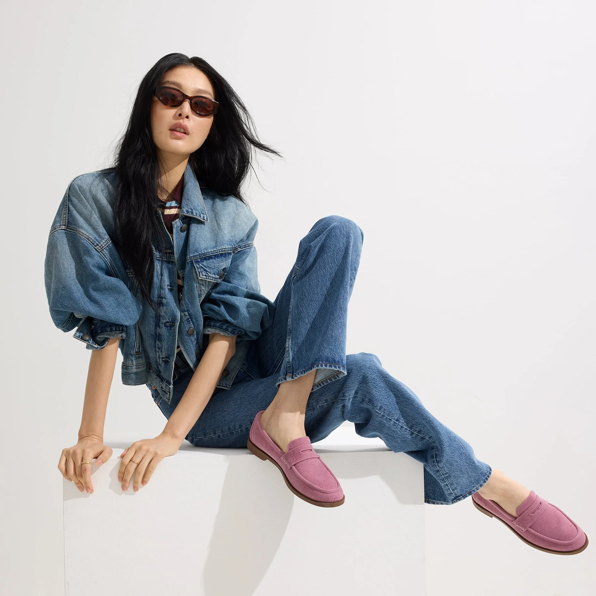 The ReVelvet™ Penny Loafer - ReVelvet™ Lilac