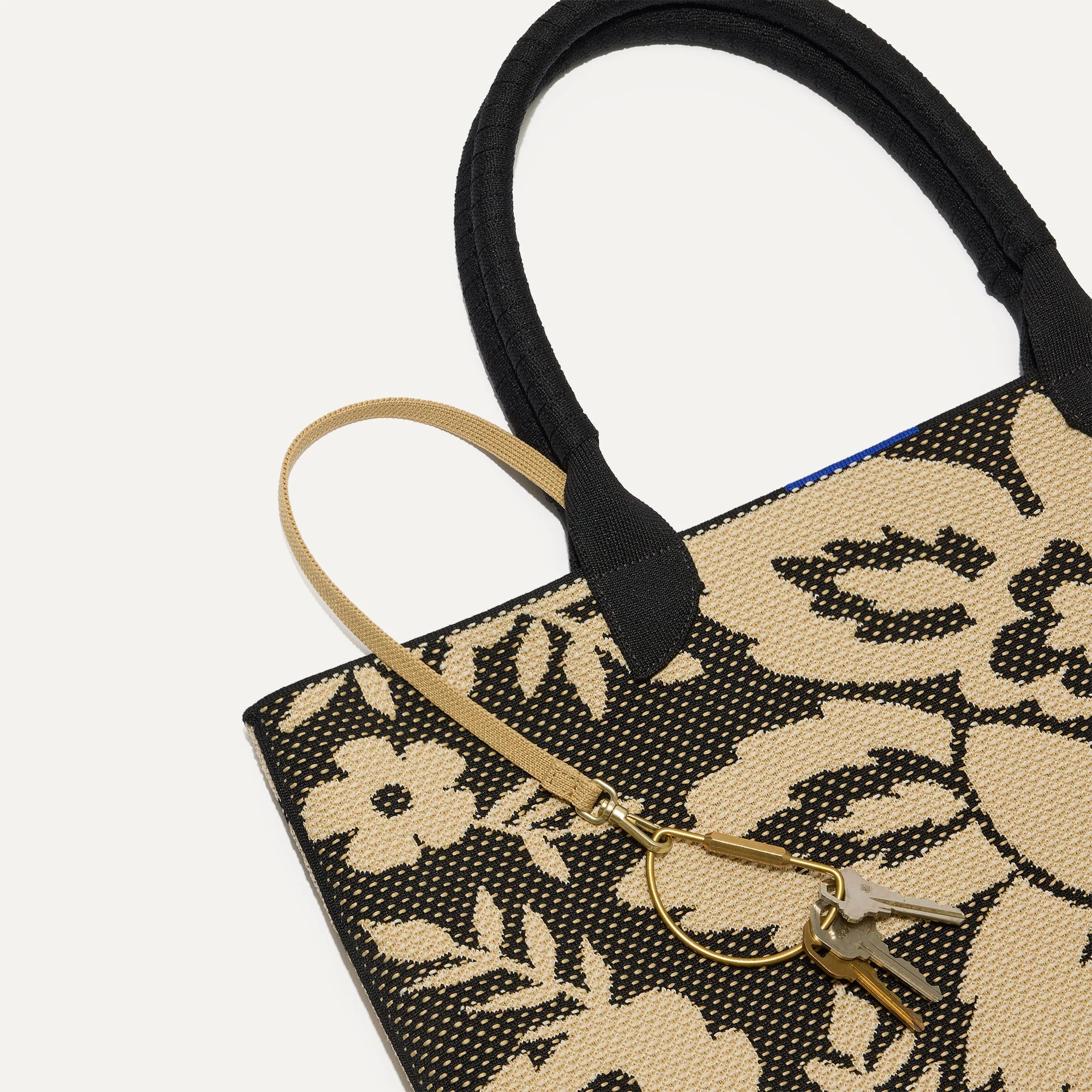 The Lightweight Tote - Jardin Black