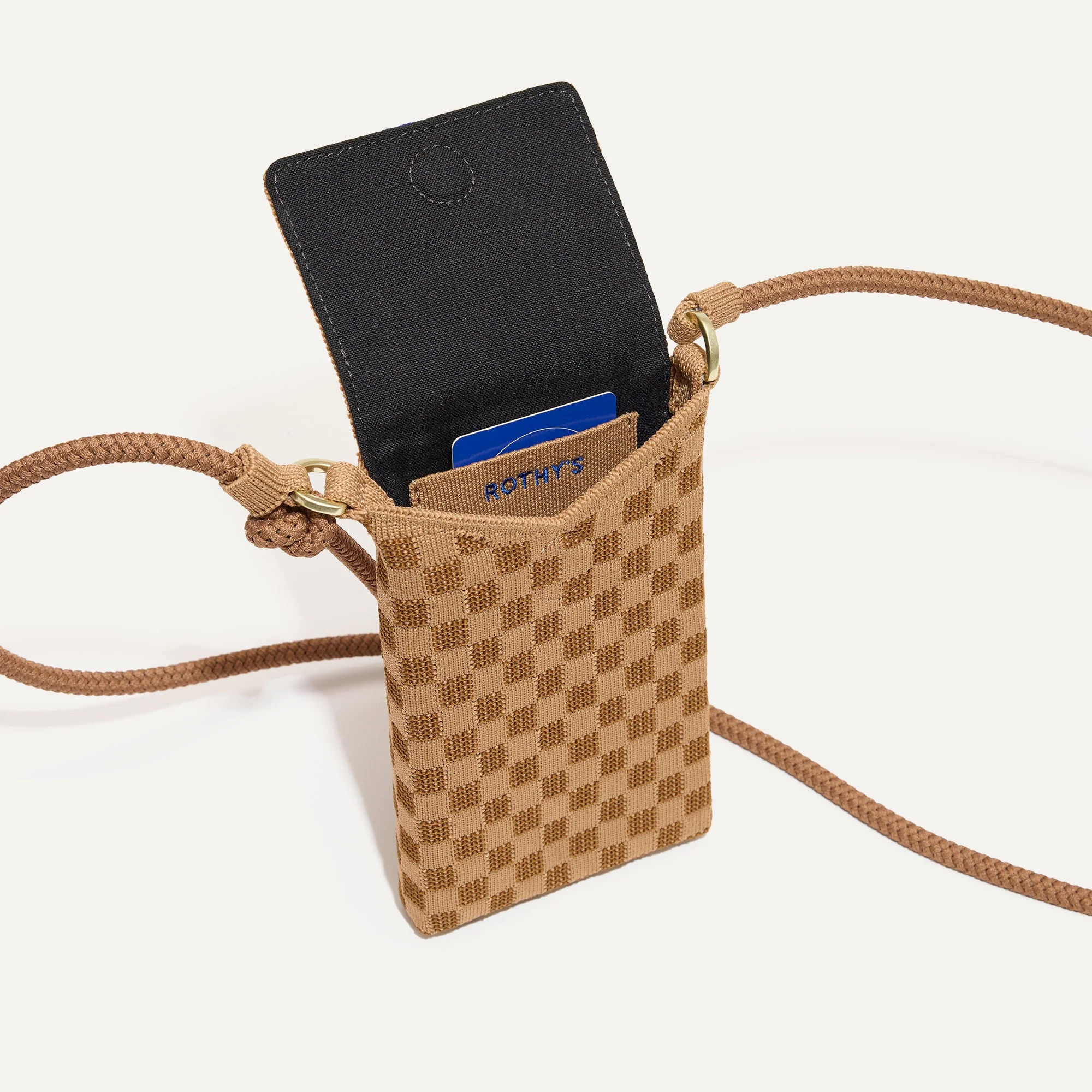 The Phone Crossbody - Hazelnut