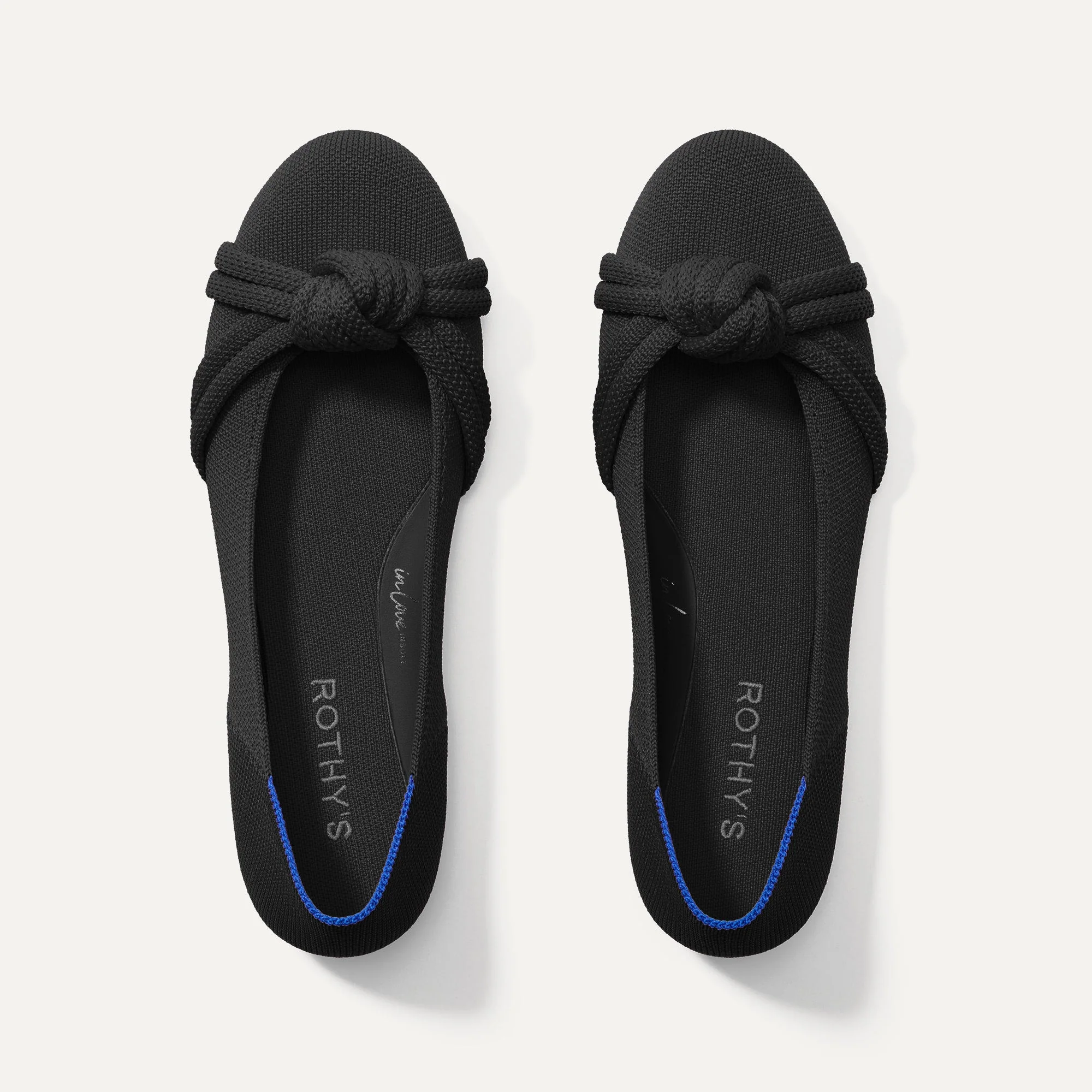 The Knot Ballet Flat - Black