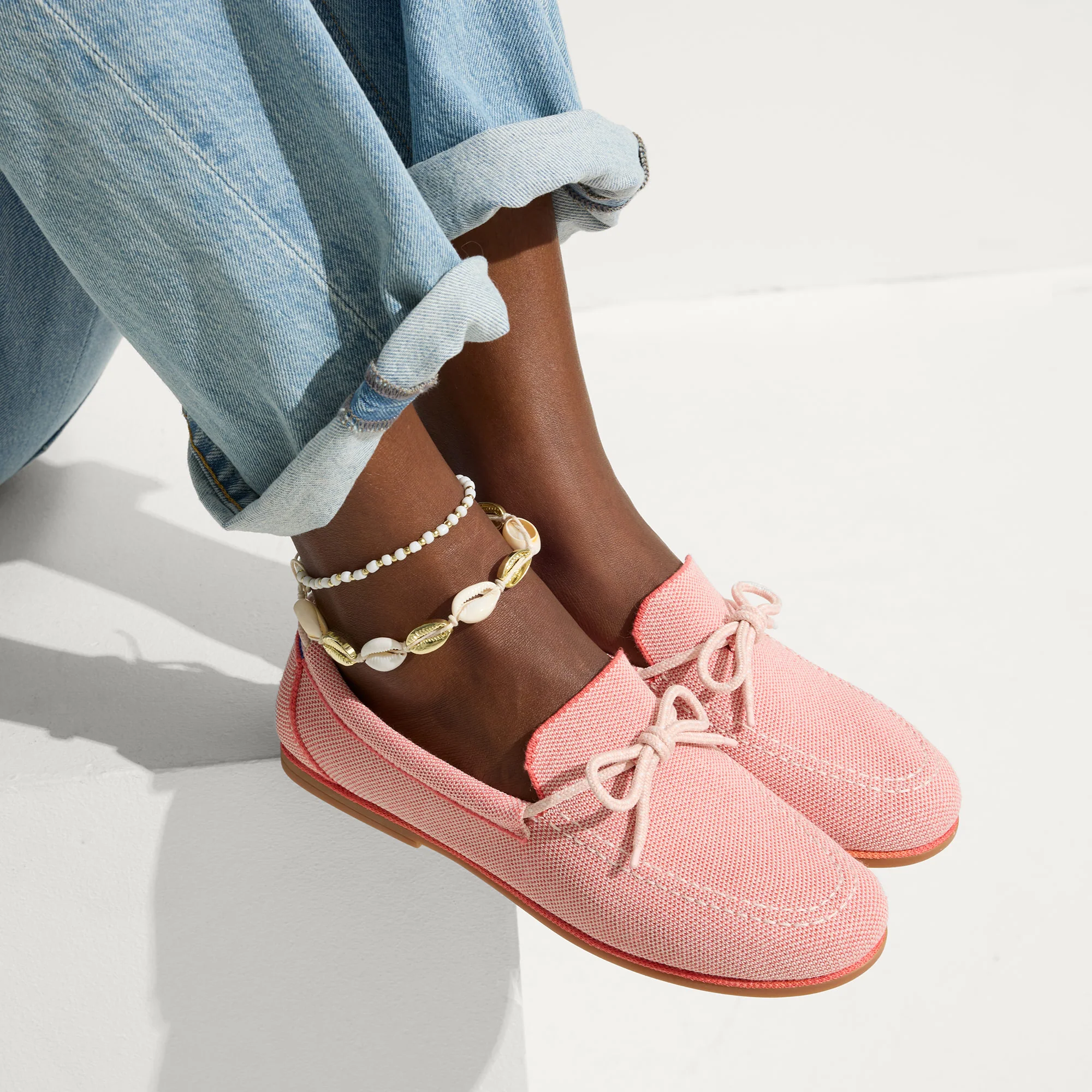 The Boat Shoe - Sunbaked Pink