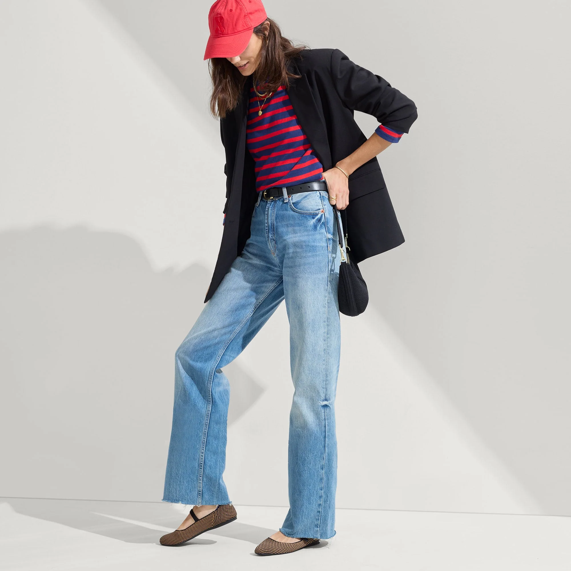 The Square Mary Jane - Wren Micro Check