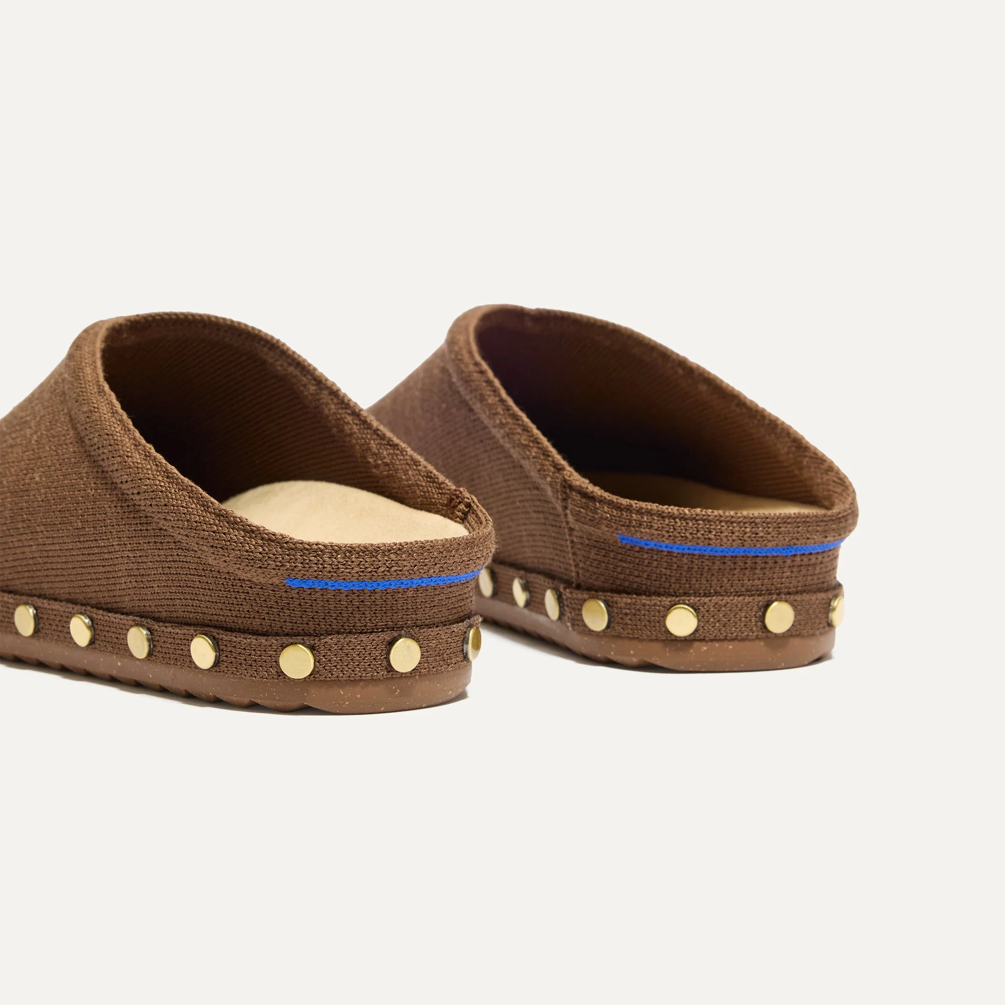 The Casual Clog - Studded Cinnamon