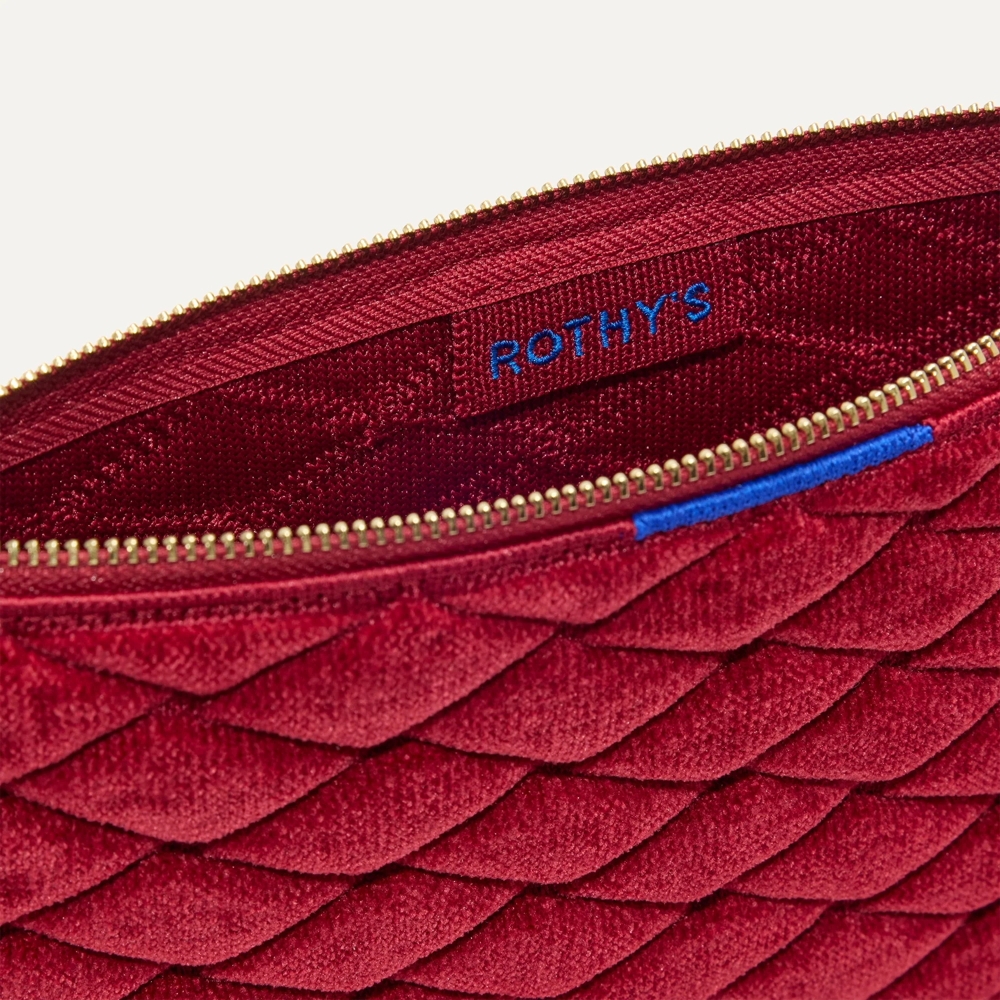 The ReVelvet™ Convertible Clutch - ReVelvet™ Ruby Quilt