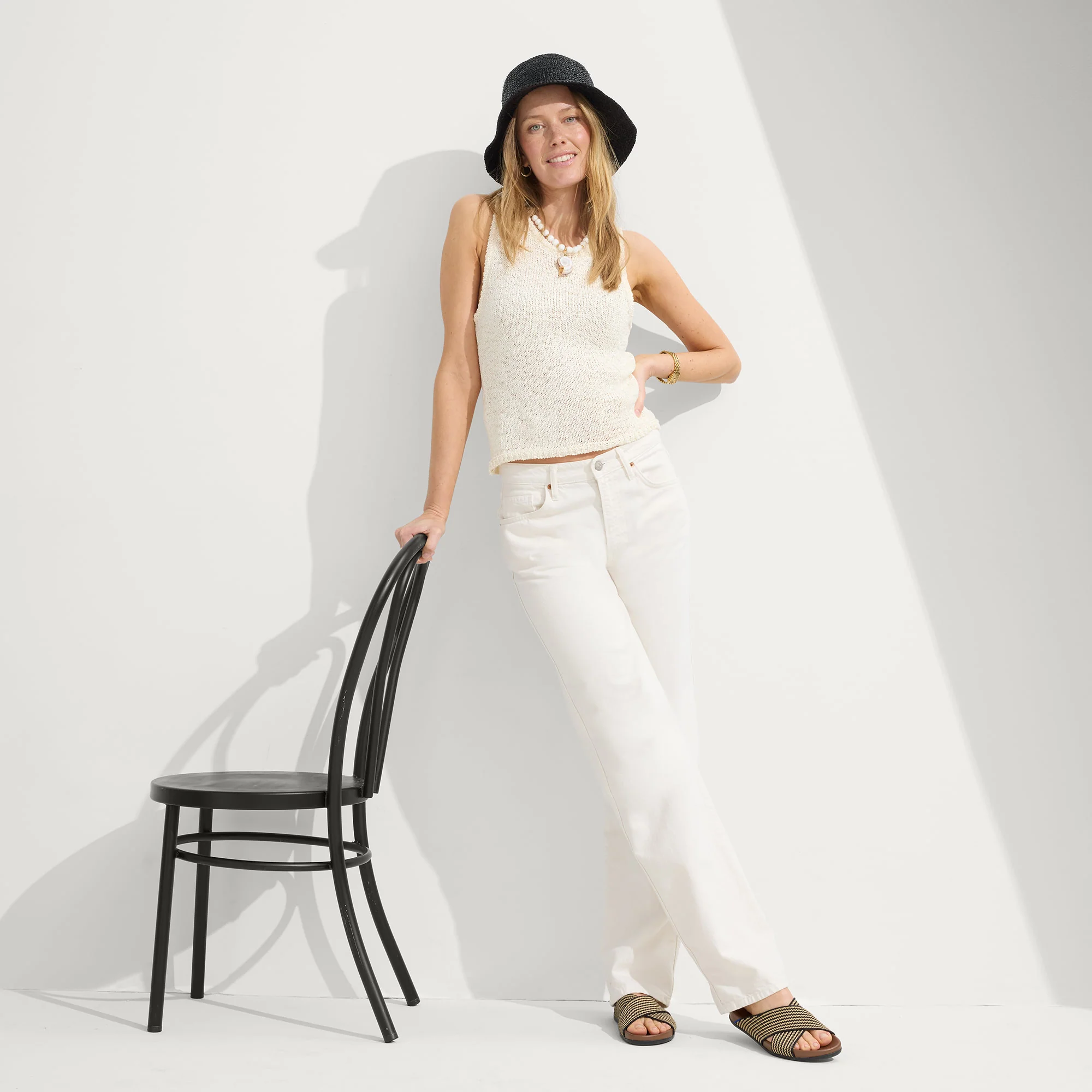 The Weekend Slide - Toffee Stripe