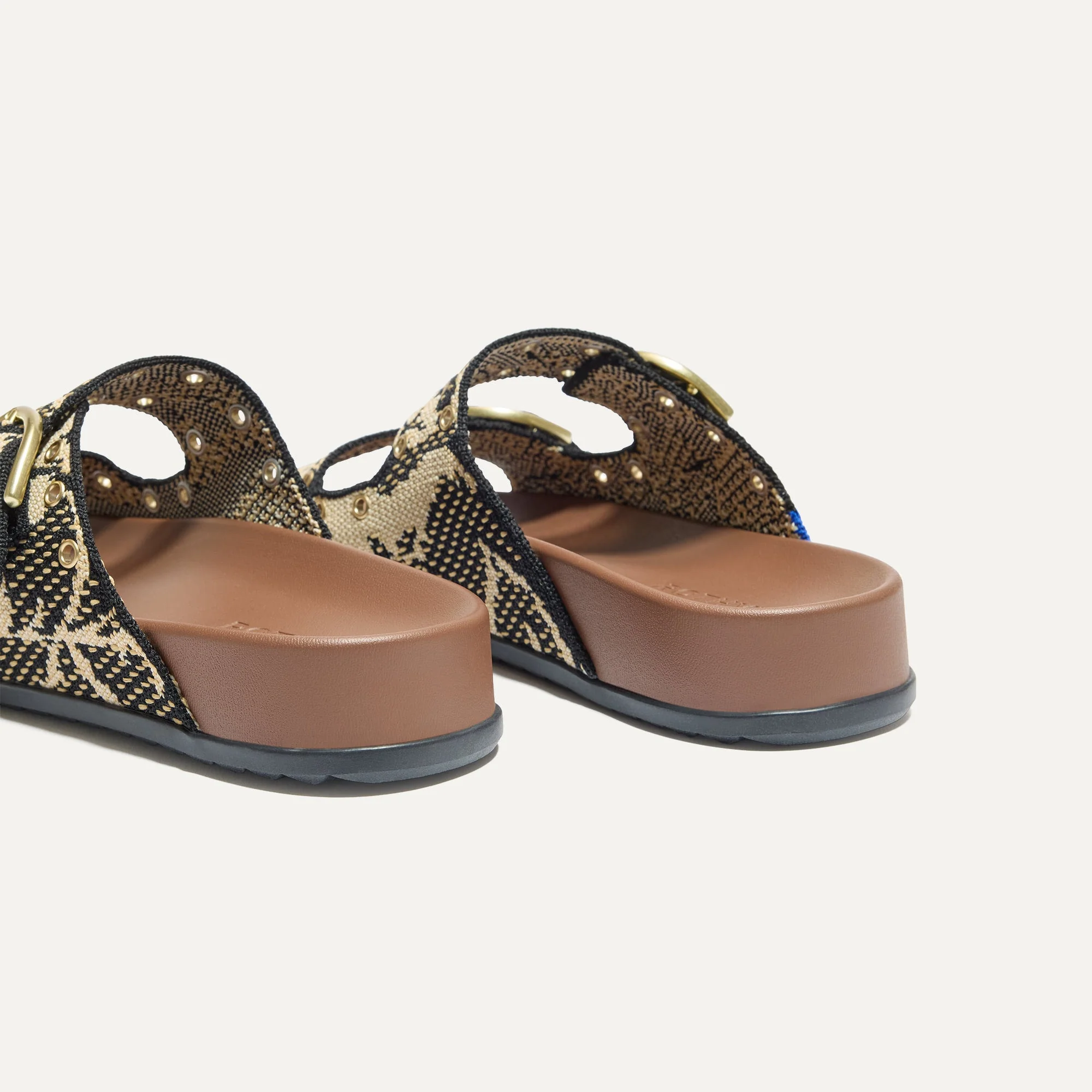 The Buckle Slide - Eyelet Bouquet