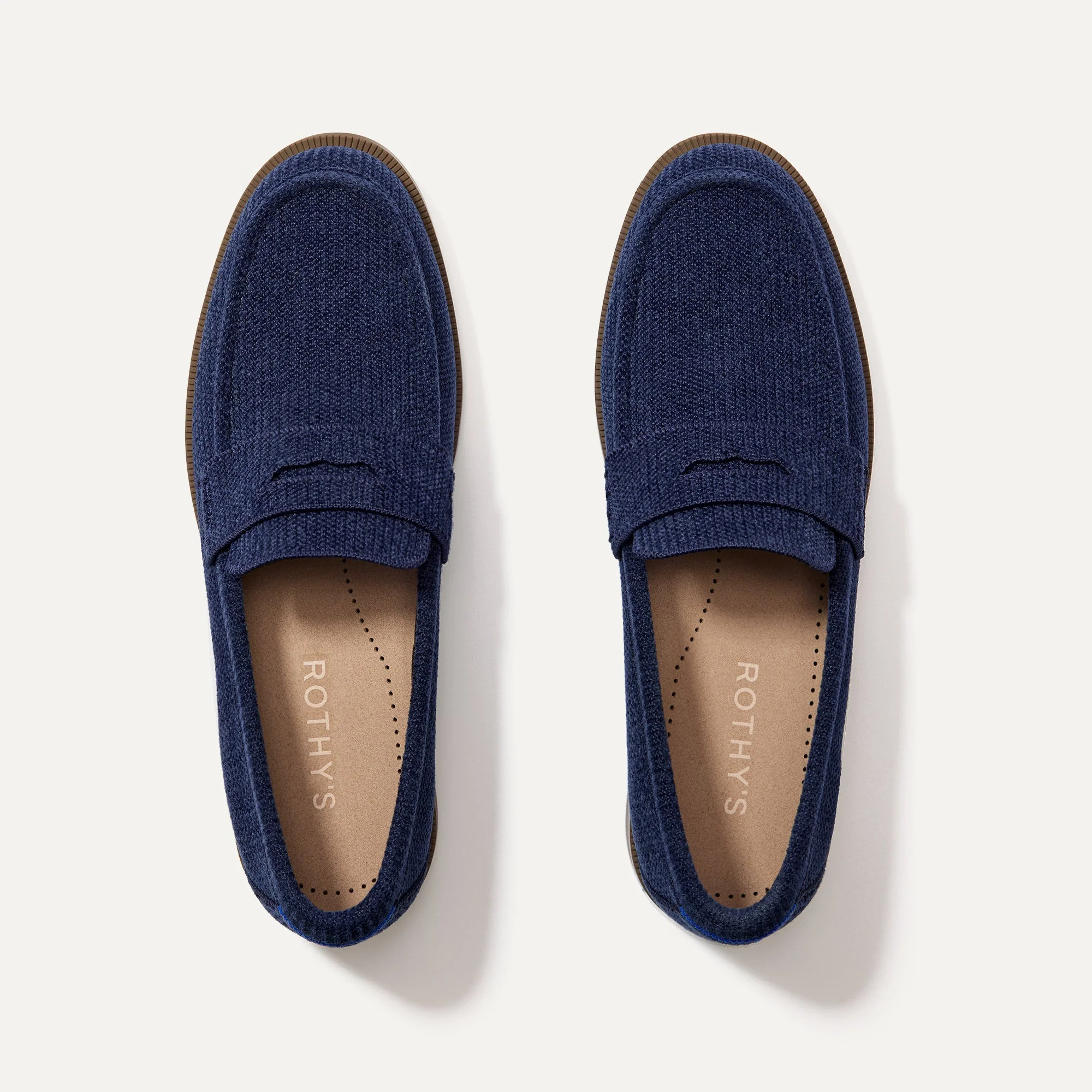 The ReVelvet™ Penny Loafer - ReVelvet™ Navy