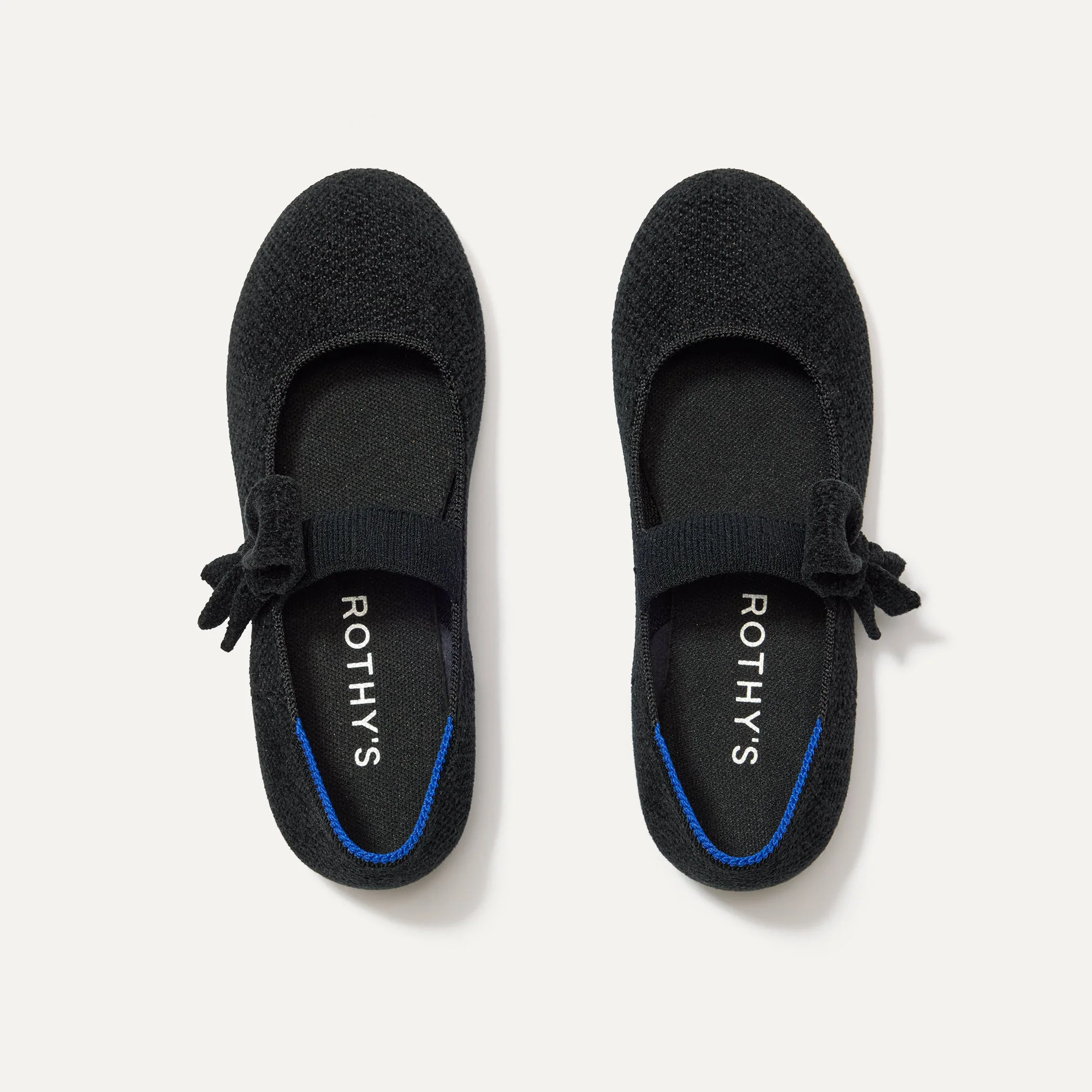 The Kids ReVelvet™ Tux Bow Mary Jane - ReVelvet™ Black