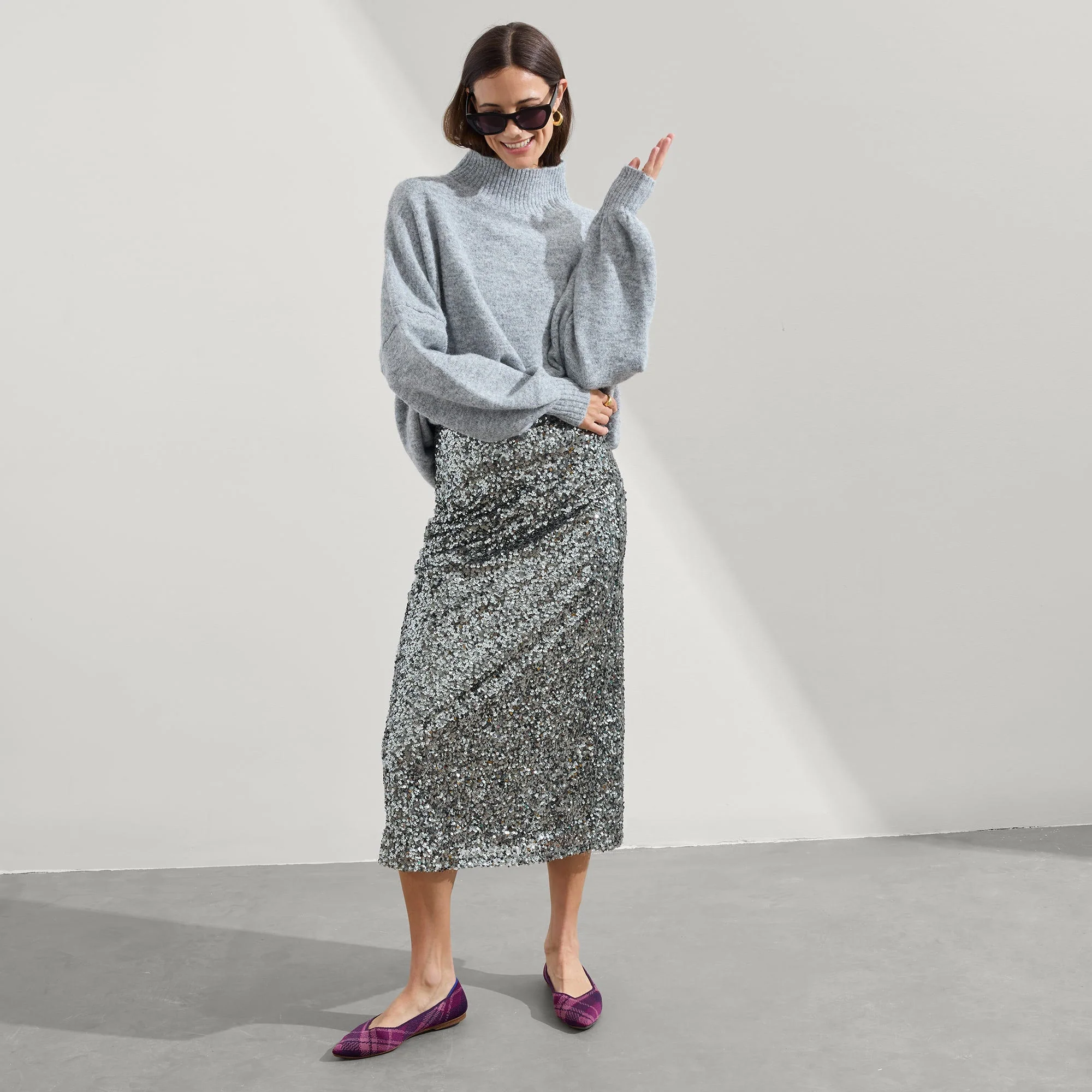 The Point II - Purple Plaid