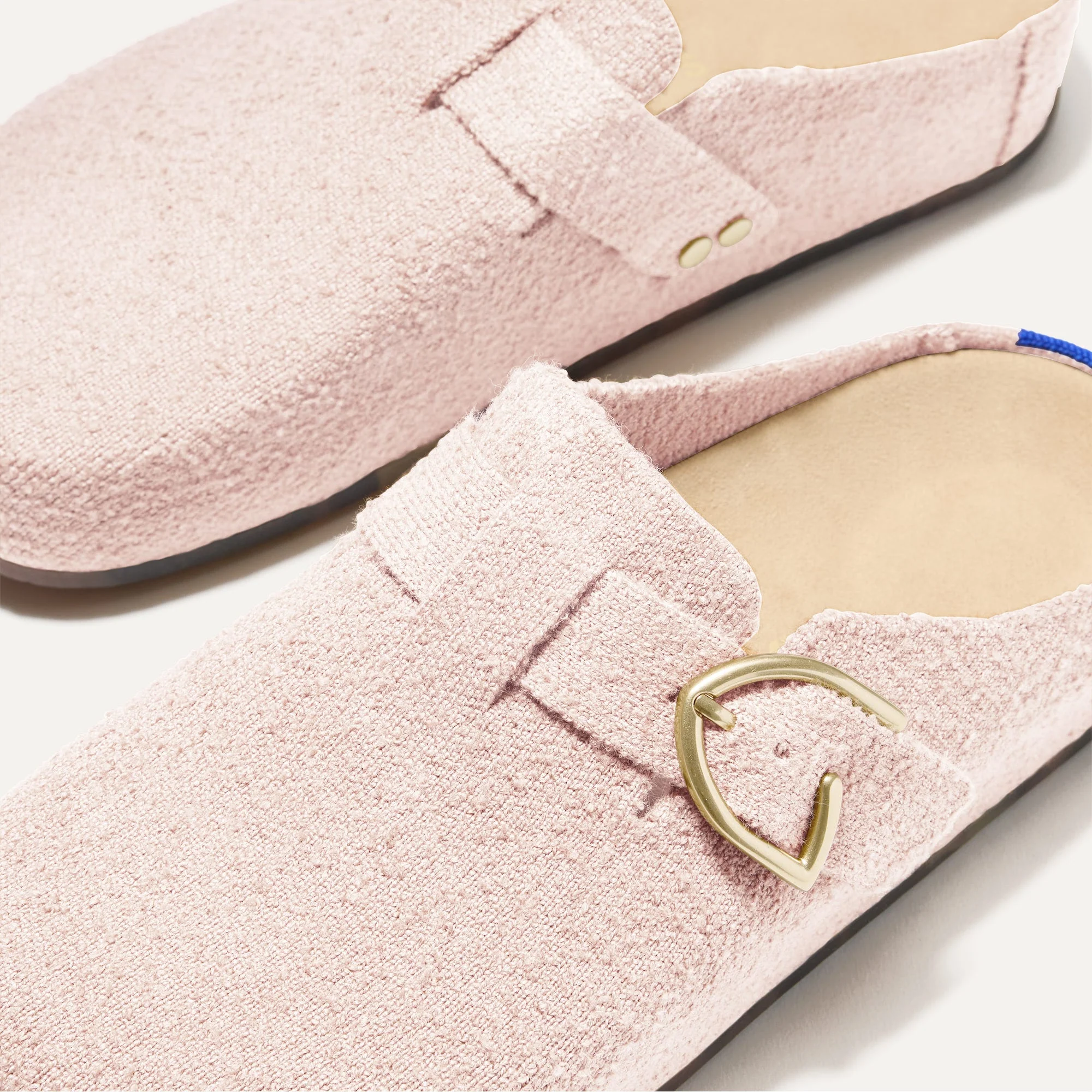 The Buckle Clog - Ballerina Bouclé