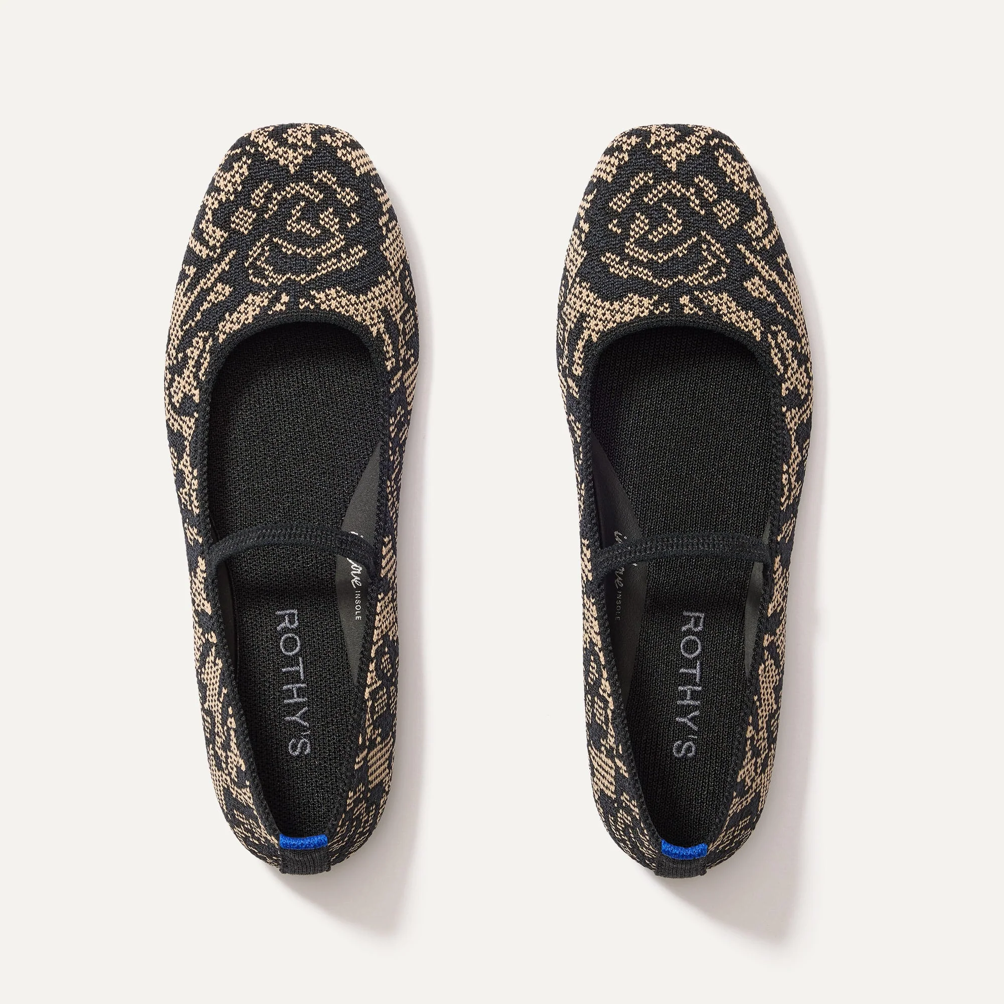 The Max Square Mary Jane - Chantilly Noir