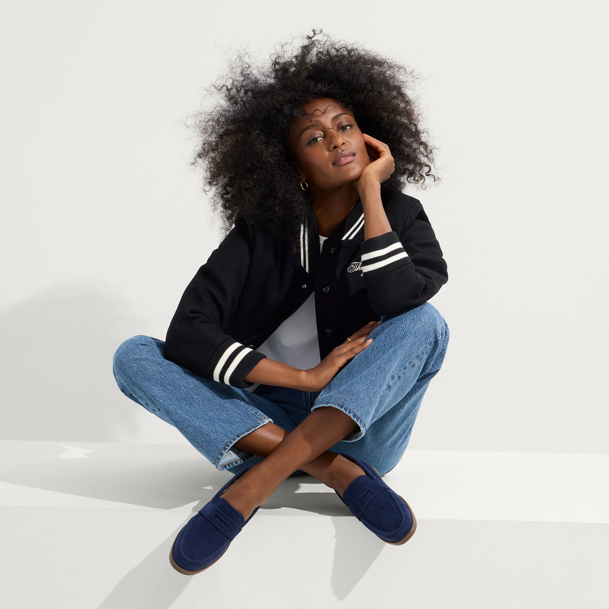 The ReVelvet™ Penny Loafer - ReVelvet™ Navy