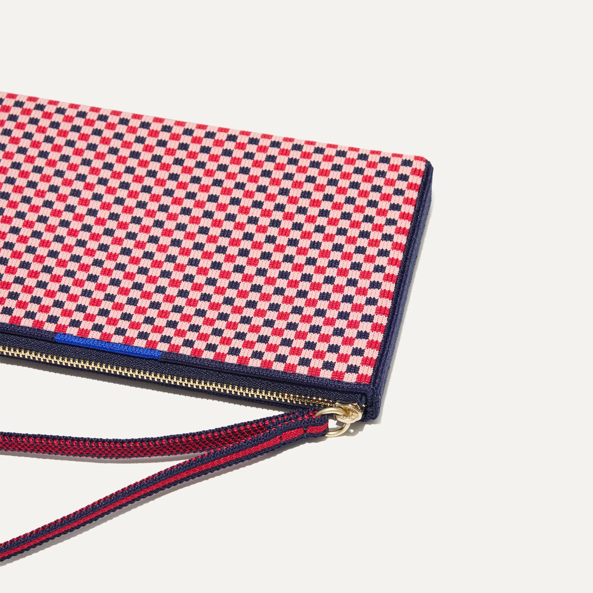 The Wallet Wristlet - Confetti Micro Check