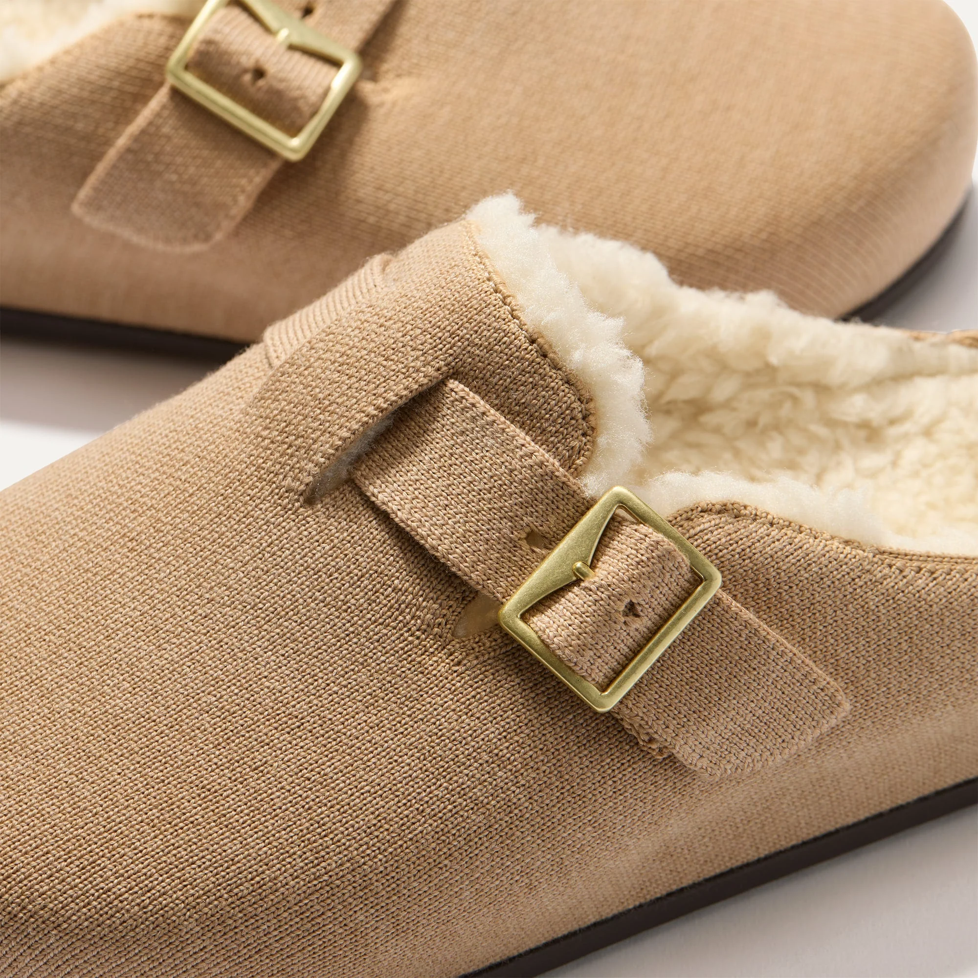 The Cozy Buckle Clog - Honey