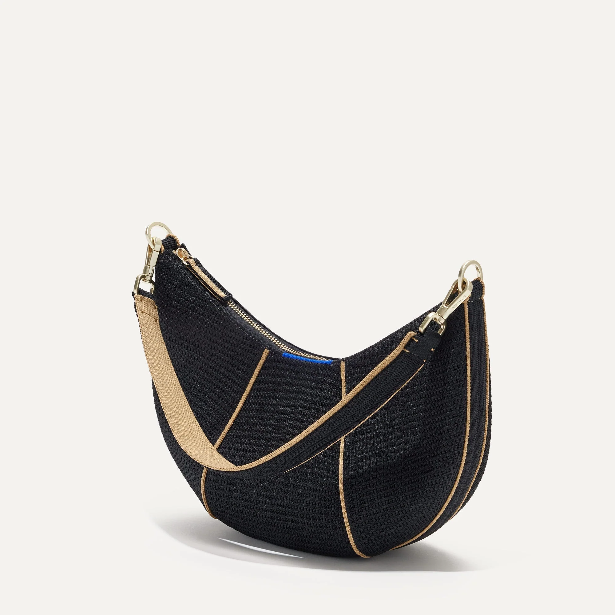 The Crescent Bag - Black.