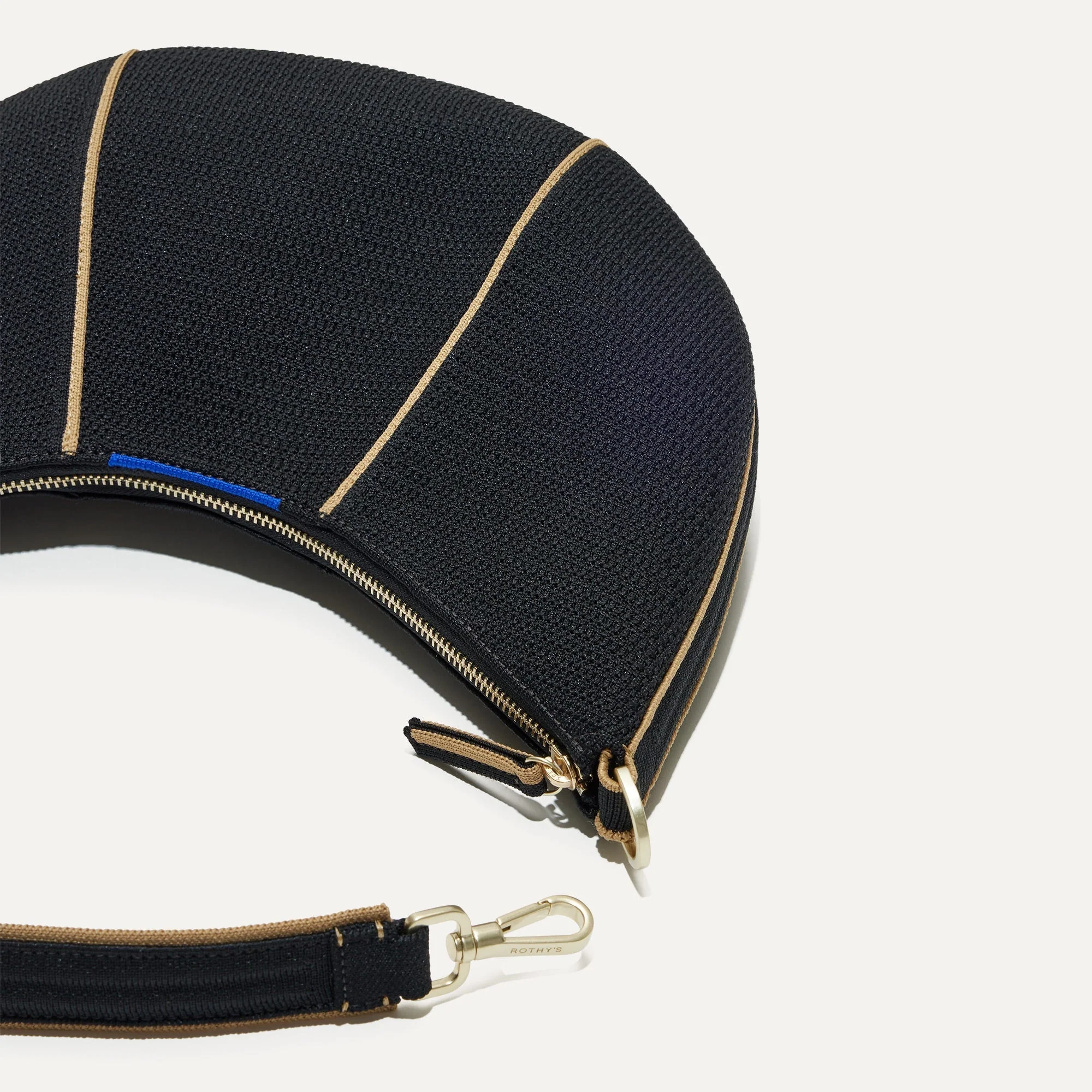 The Crescent Bag - Black.