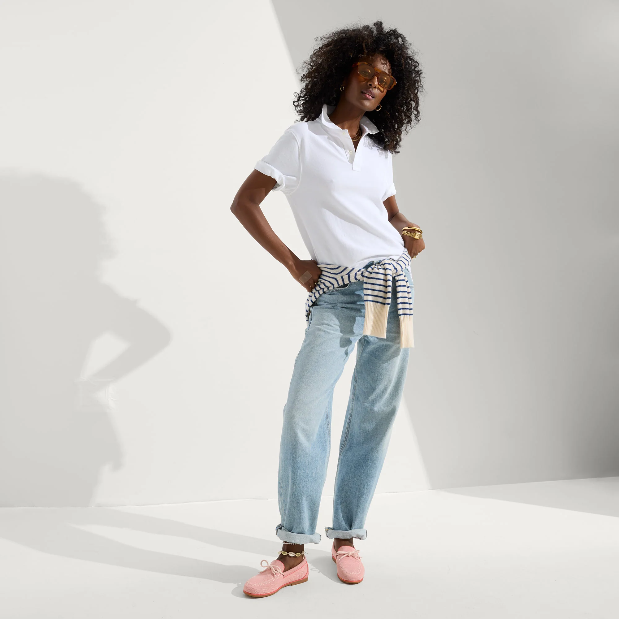 The Boat Shoe - Sunbaked Pink