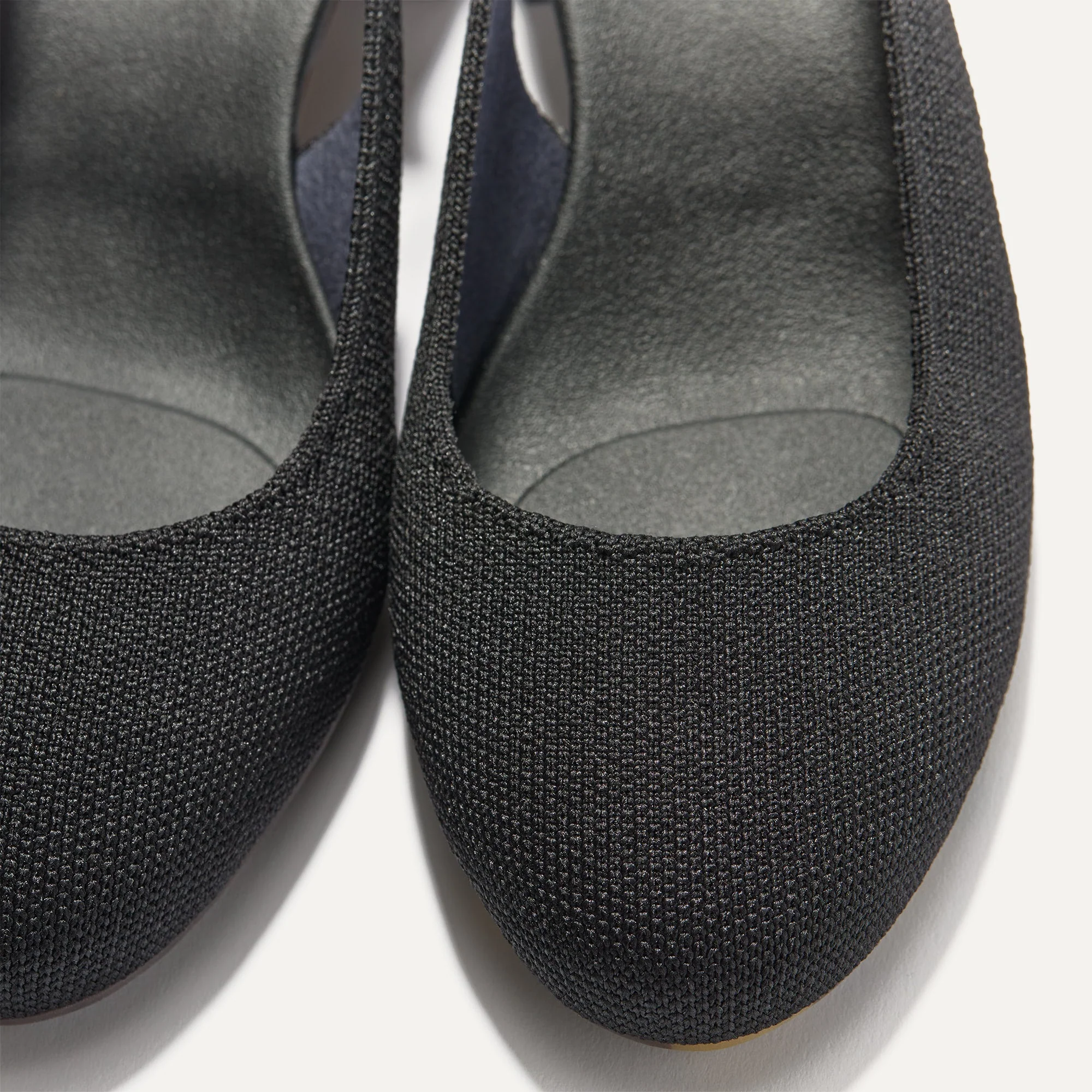 The Heel Ballet Slingback - Black