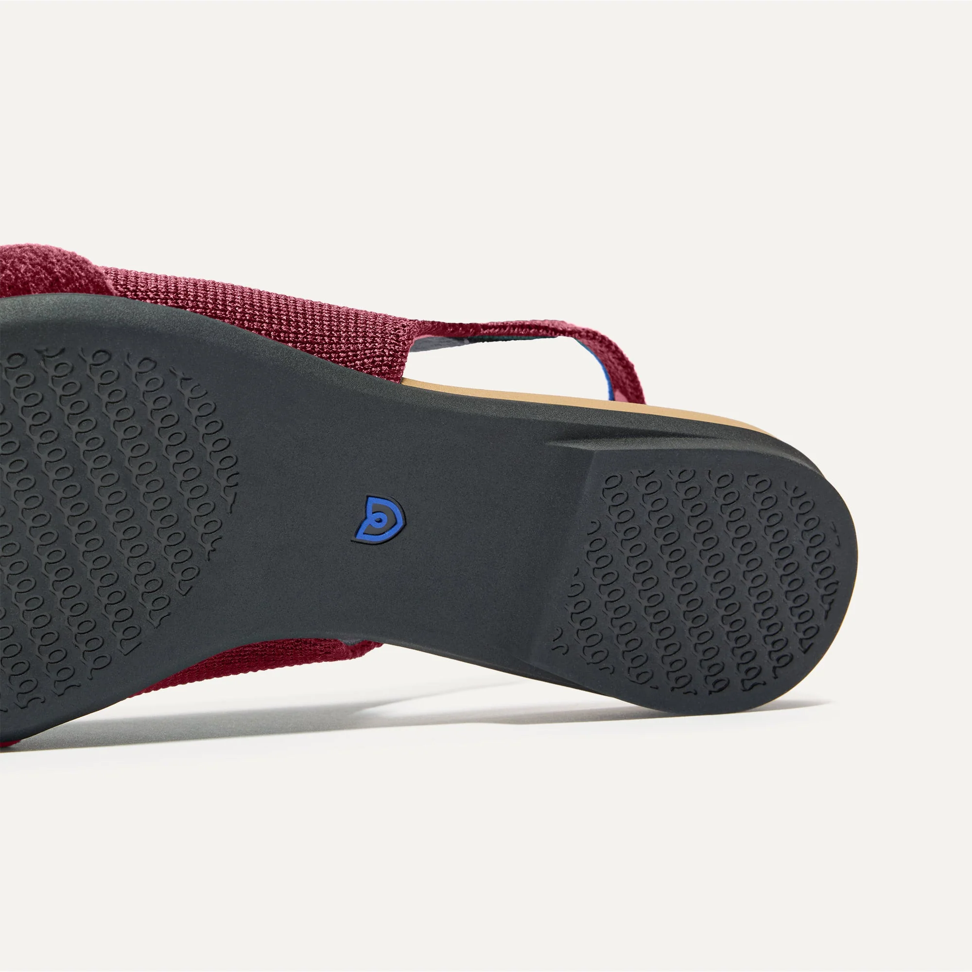 The Twist Point Slingback - Cabernet