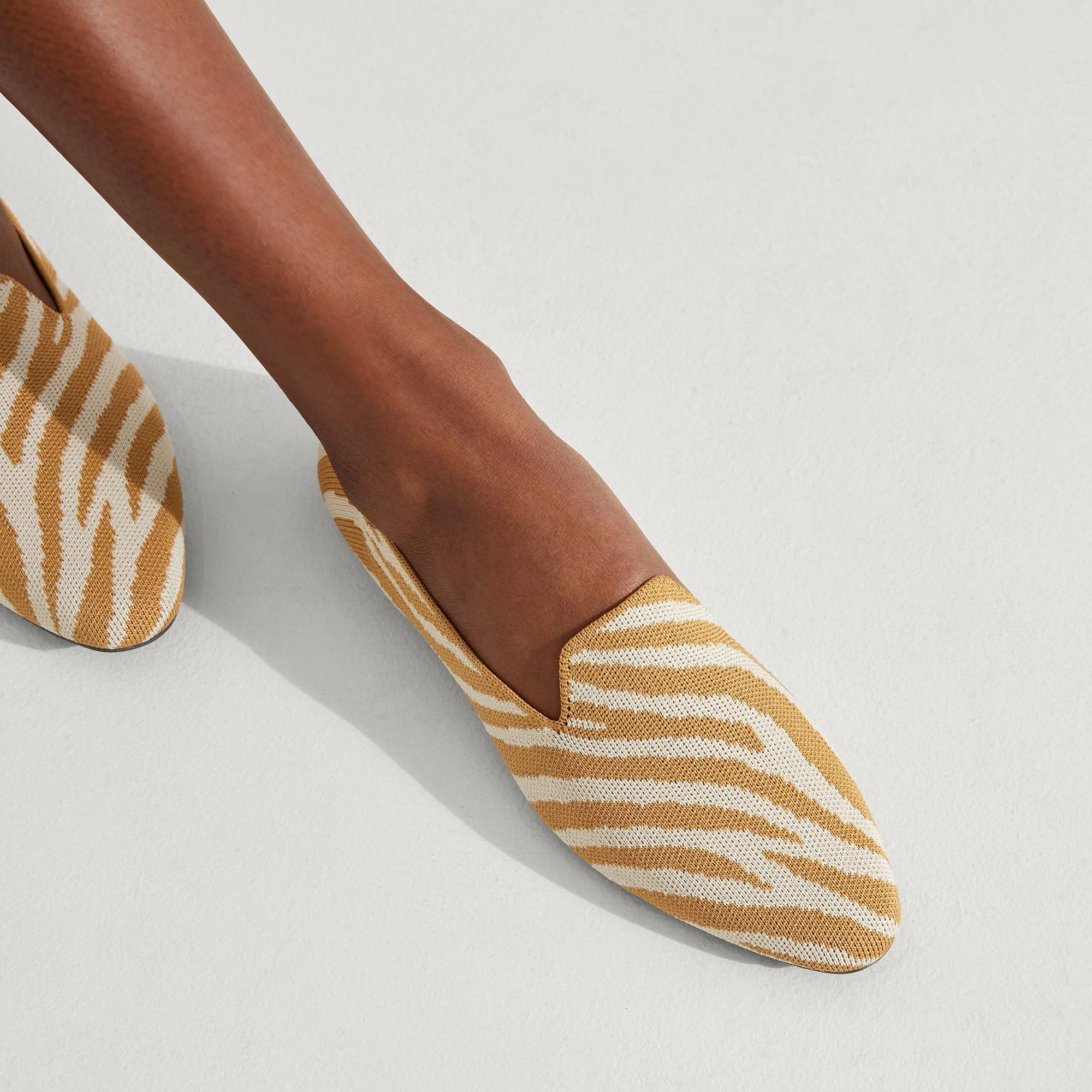 The Almond Loafer - Brown Zebra