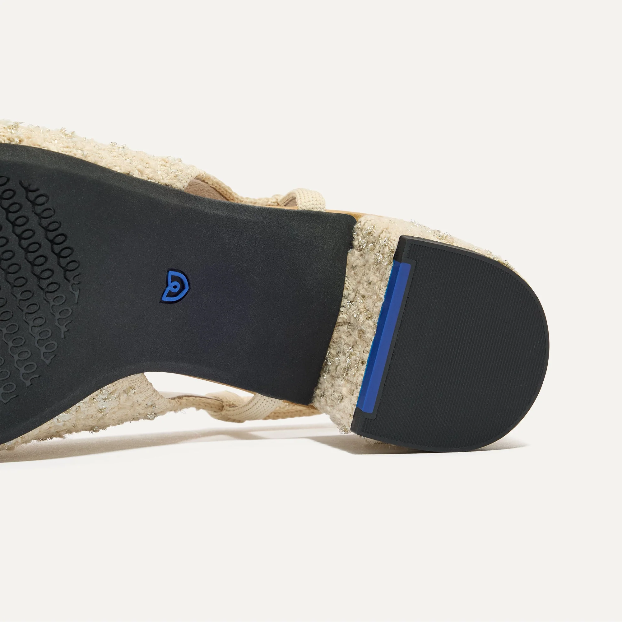 The Heel Ballet Slingback - Pearl Tweed