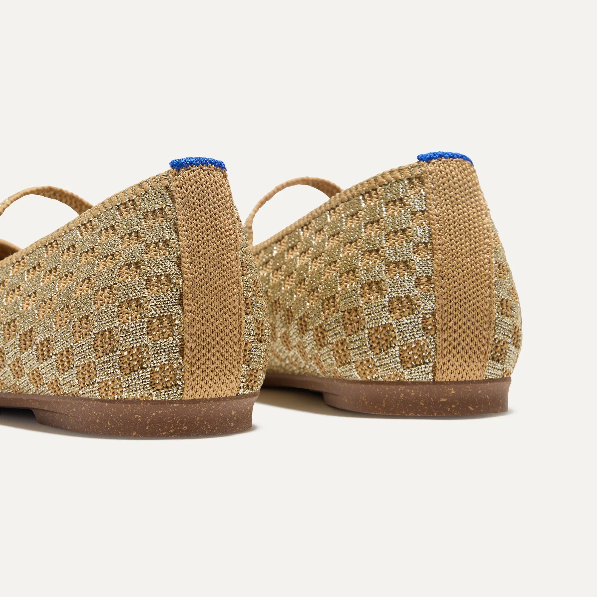 The Max Square Mary Jane - Golden Sun Basketweave