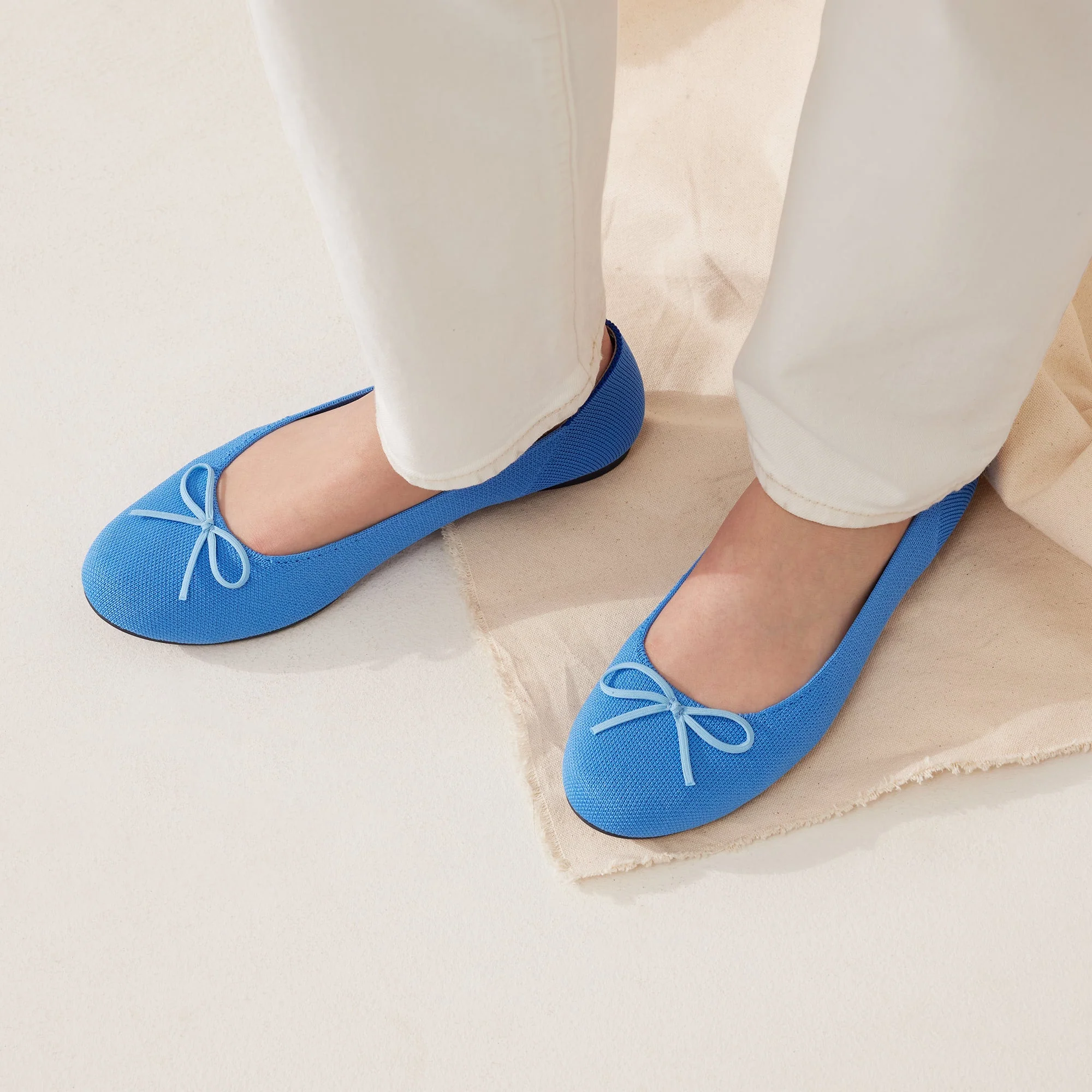 The Ballet Flat - Cerulean