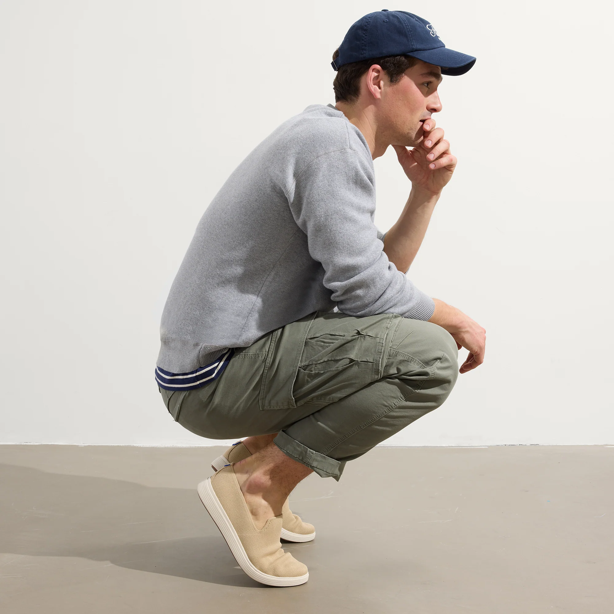 The Ravello Slip On Sneaker - Wheat