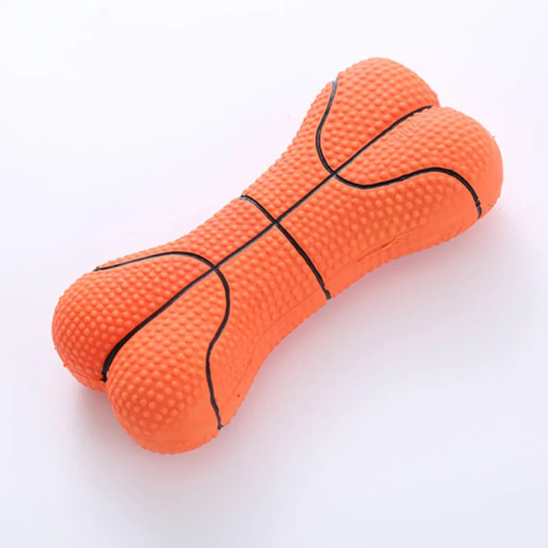 Juguete masticable para perros de juguete de hueso chirriante duradero